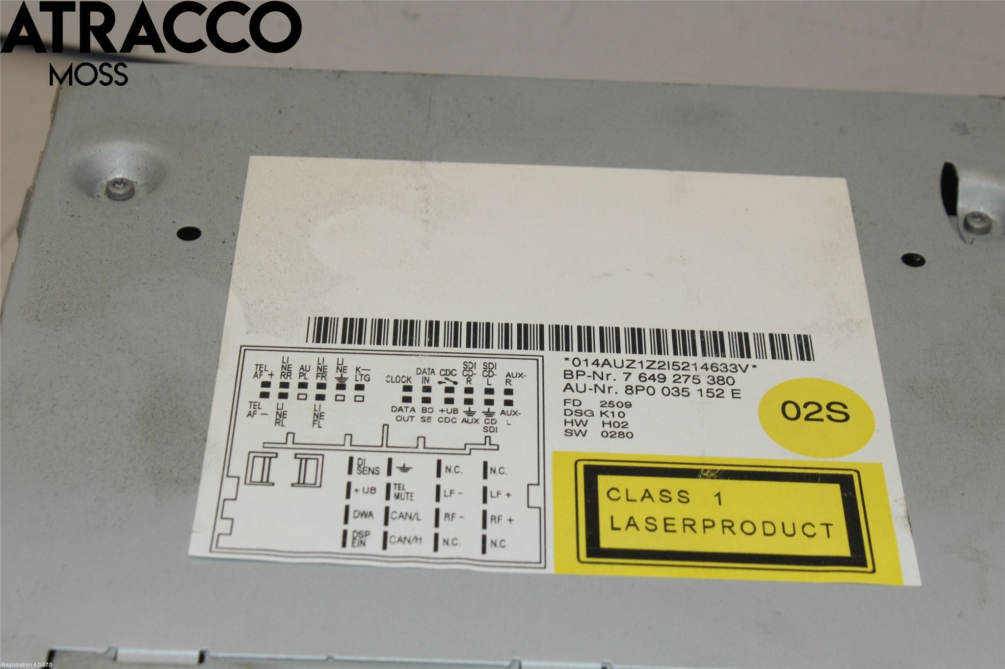 Audi A3/S3 05-13 Radio
