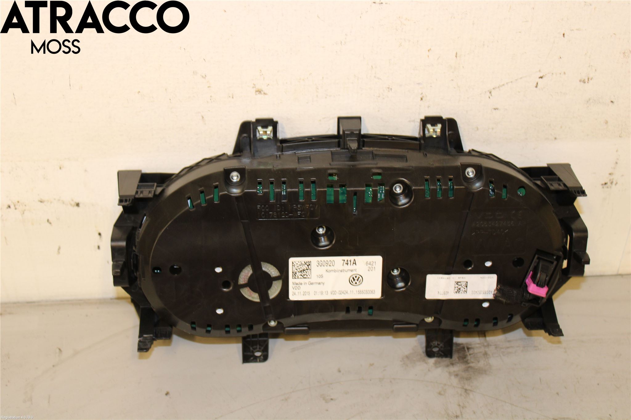 Volkswagen VW PASSAT 15-19 Instrument Komb