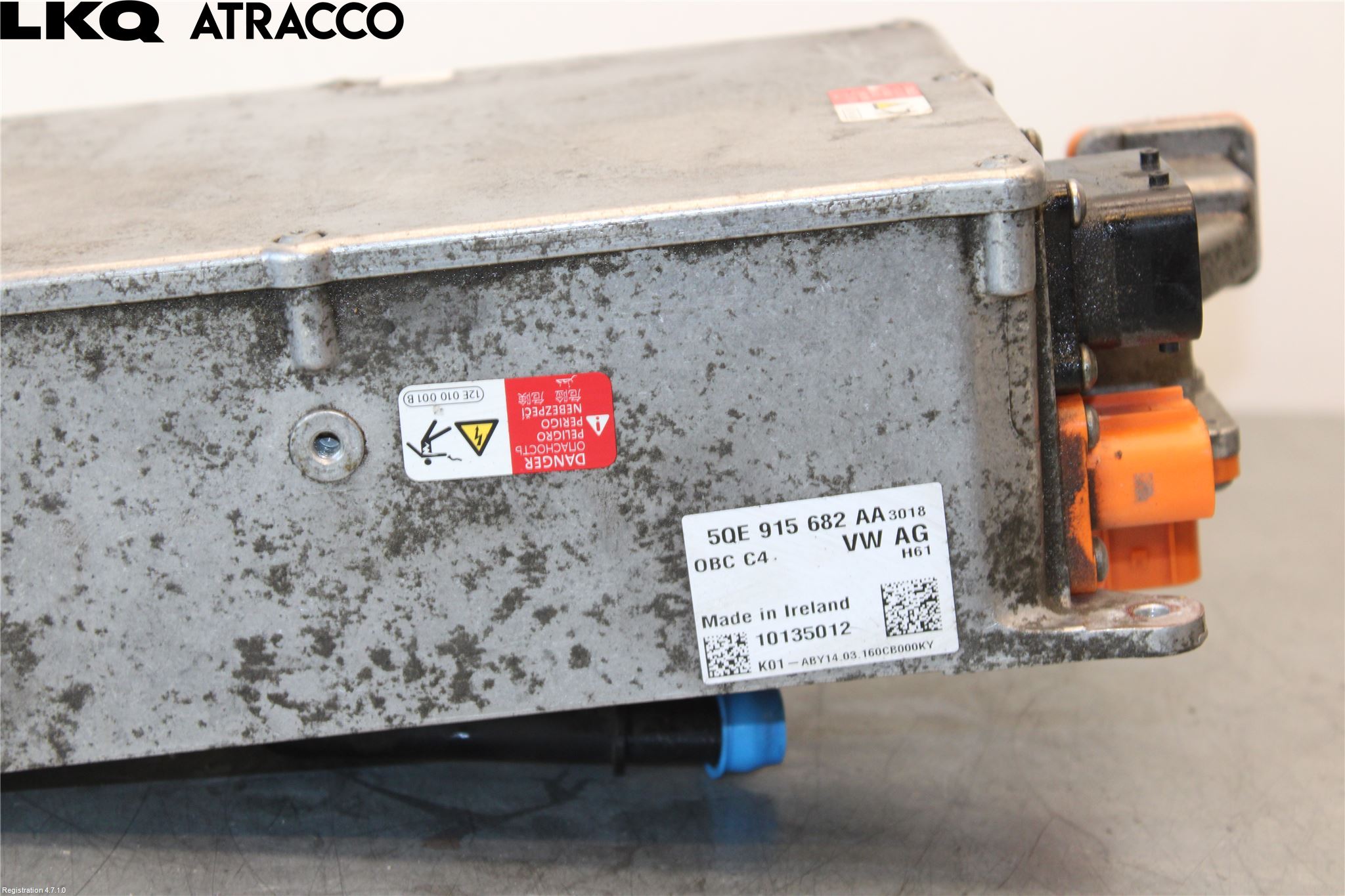 Volkswagen VW GOLF / E-GOLF VII 13-20 Batteriladdare Högspänning