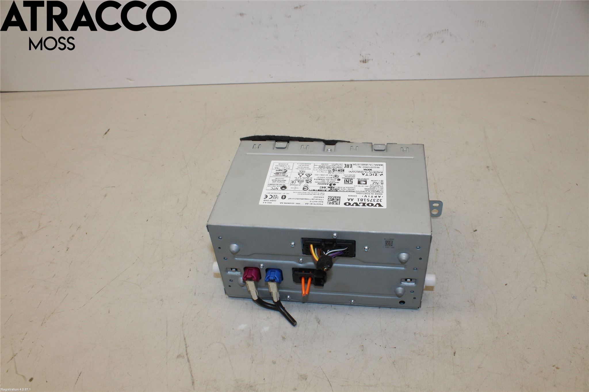 Volvo XC40/RECHARGE 18- Cd Radio - Multimediapanel