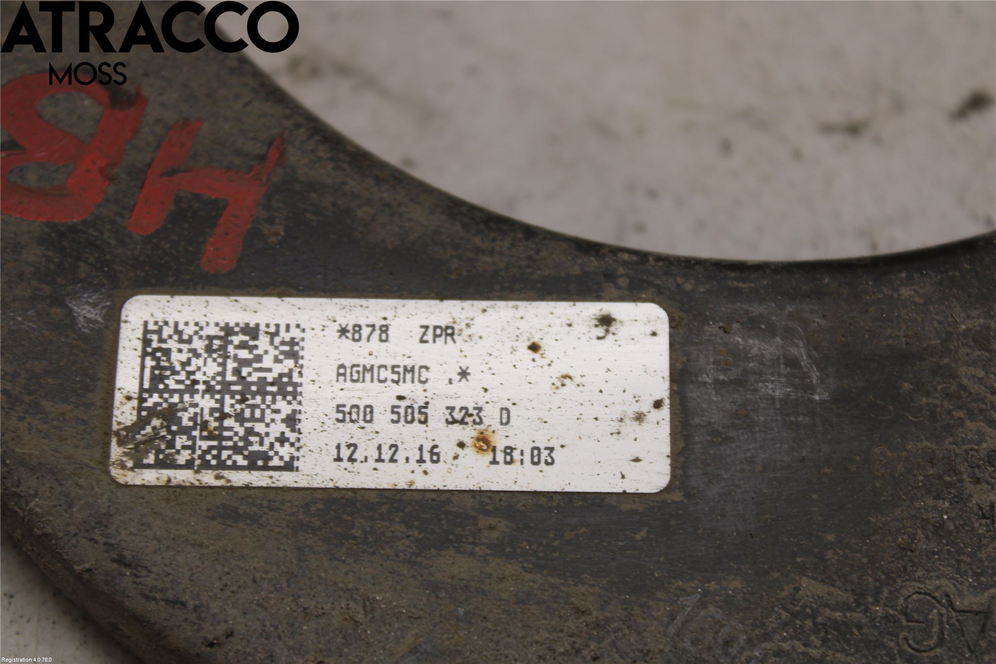 Volkswagen VW PASSAT 15-19 Bärarm Bak Höger