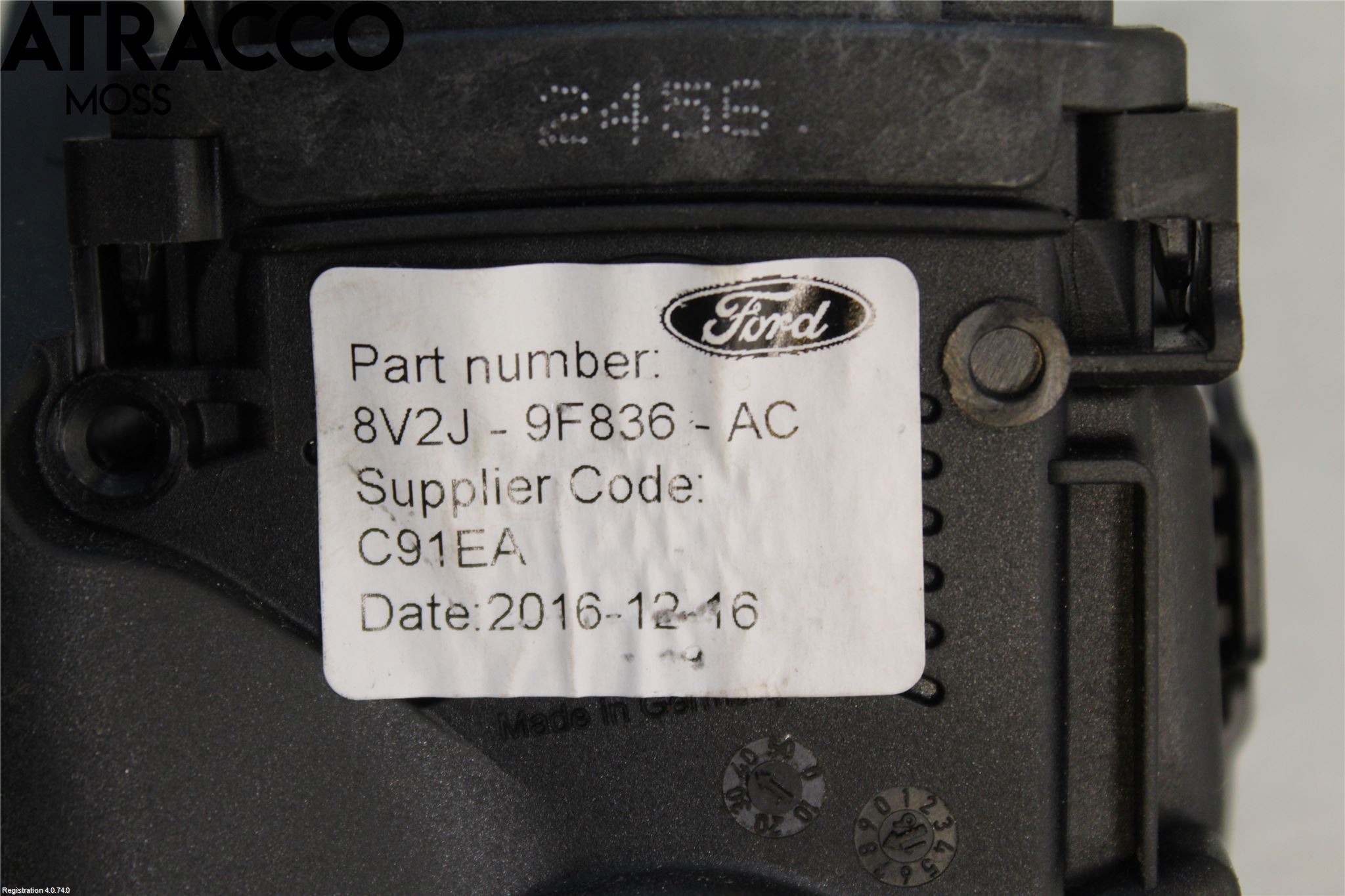 Ford FIESTA 13-17 Gaspedal