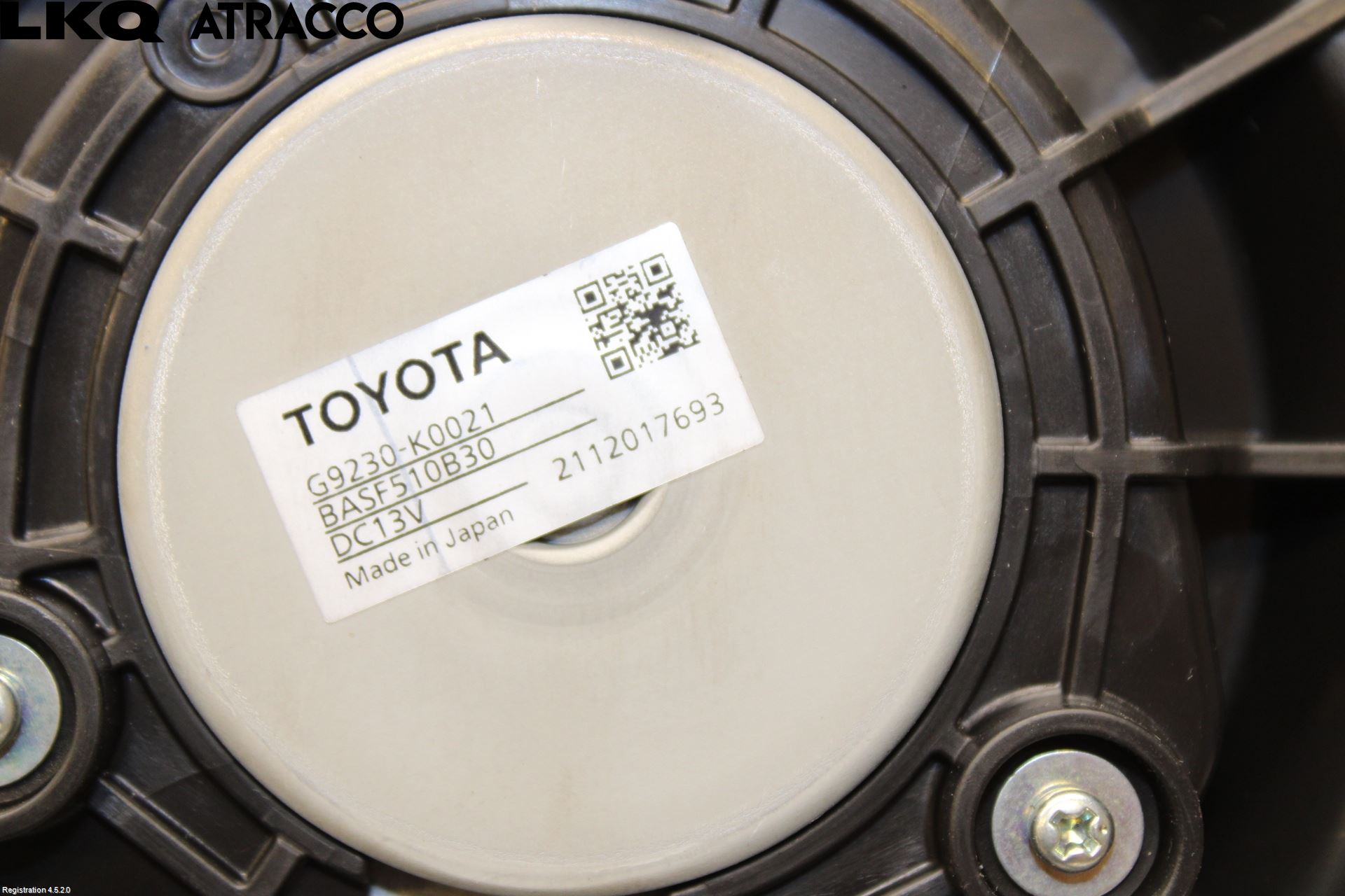 Toyota YARIS CROSS XP21 21- Kylfläkt El