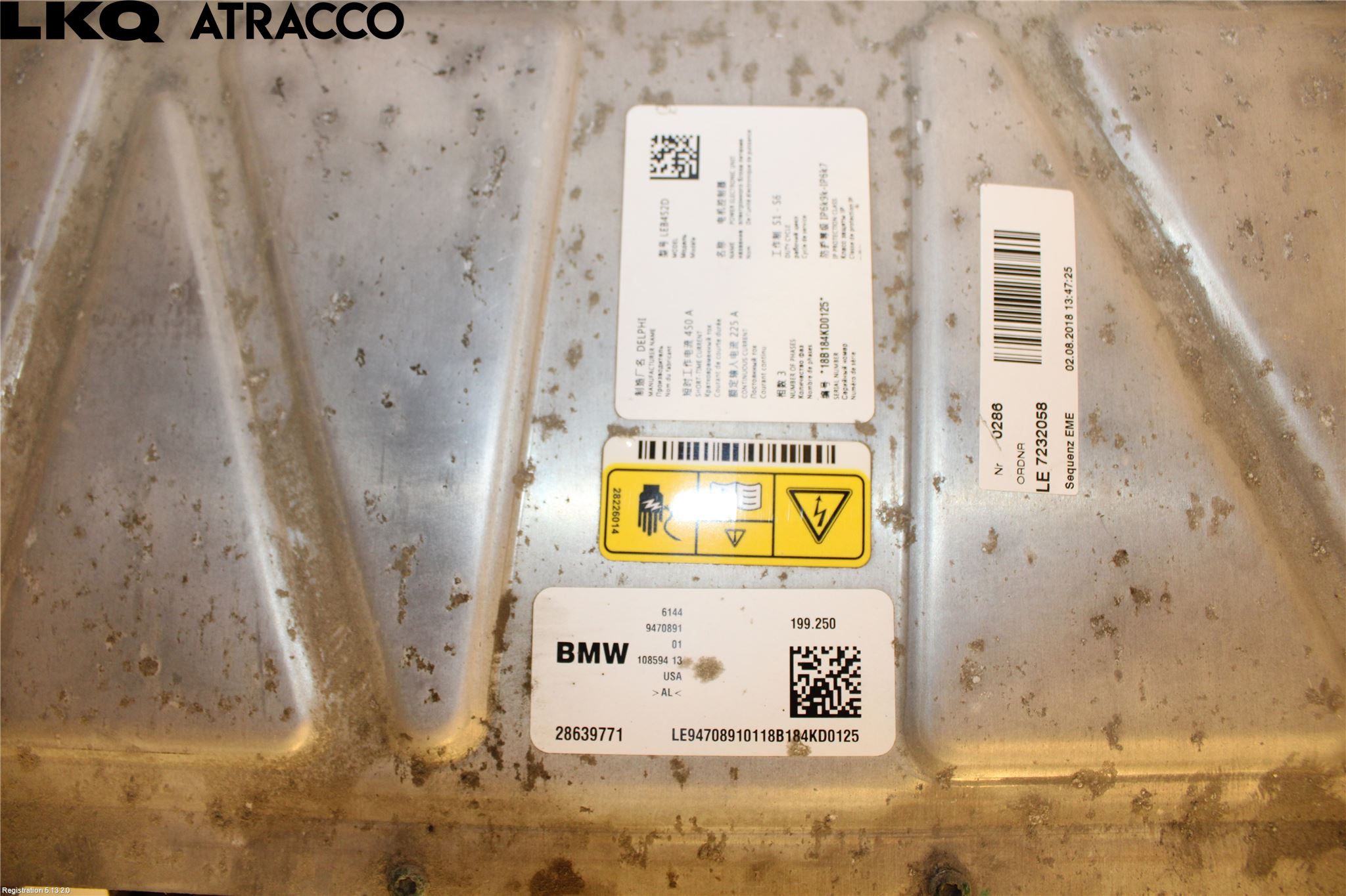 BMW 2 F45 Active Tourer 14-21 Dc-Cd Omvandlare Hybrid