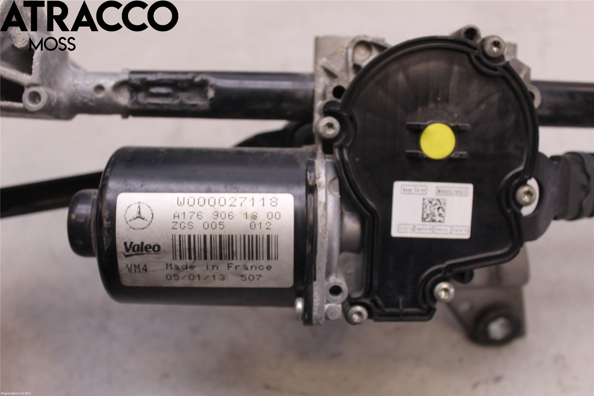 Mercedes-Benz MB C-KLASS (W204) 07-15 Torkarmotor Vindruta