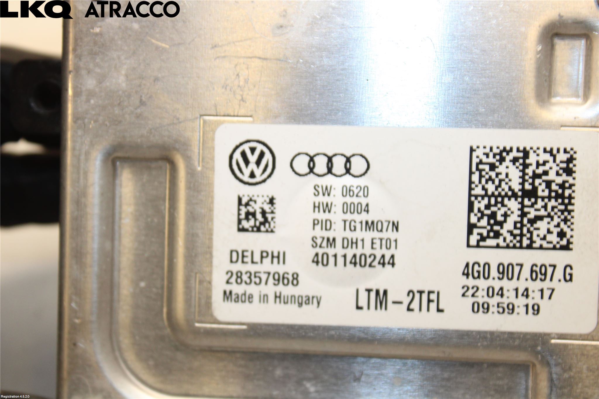 Volkswagen VW GOLF / E-GOLF VII 13-20 Styrenhet Strålkastare