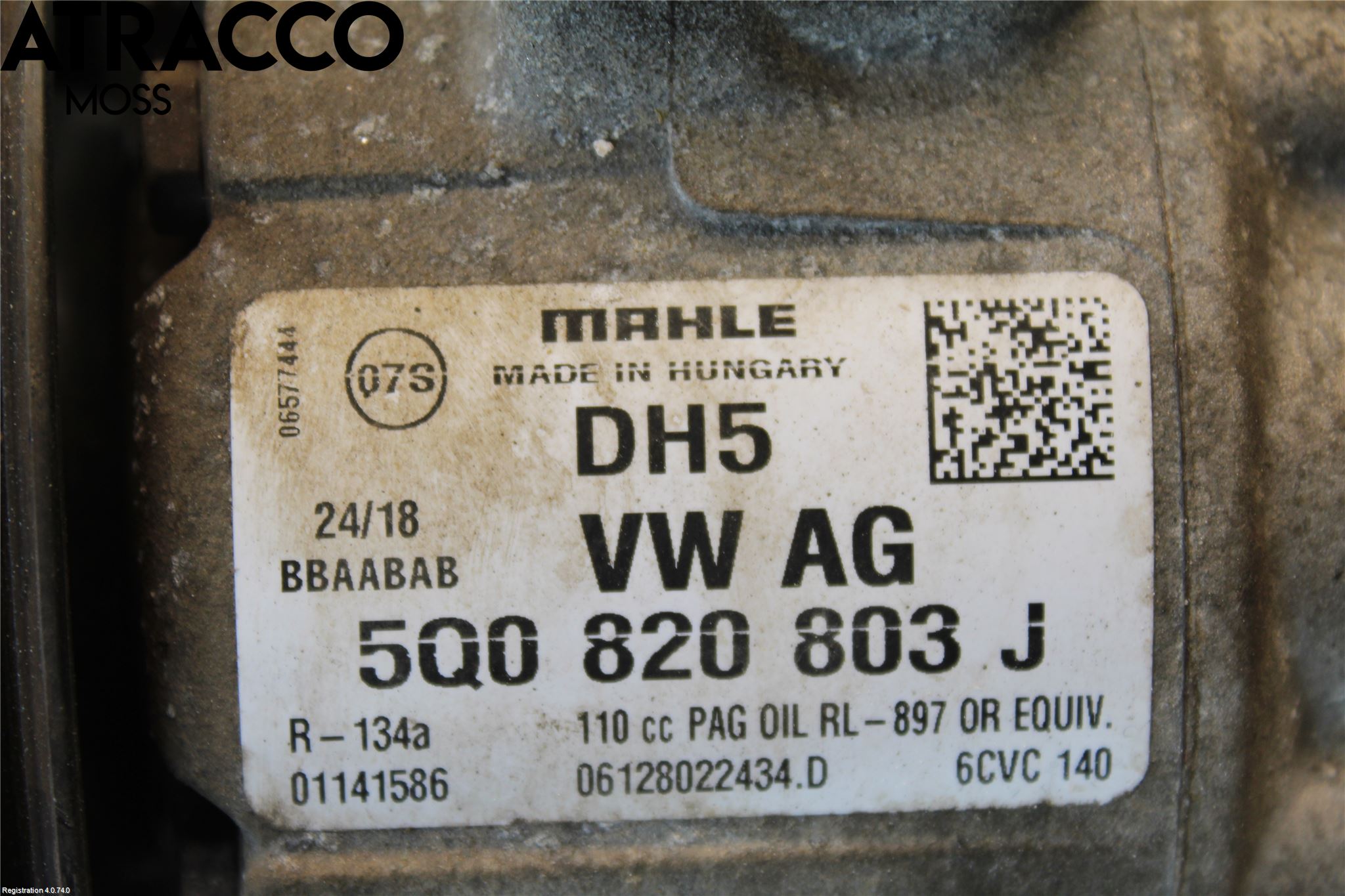 Volkswagen VW CADDY 16-20 Ac Kompressor
