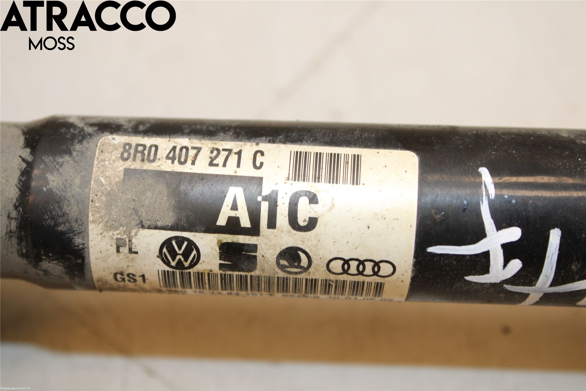 Audi Q5 09-16 Drivaxel Fram Höger