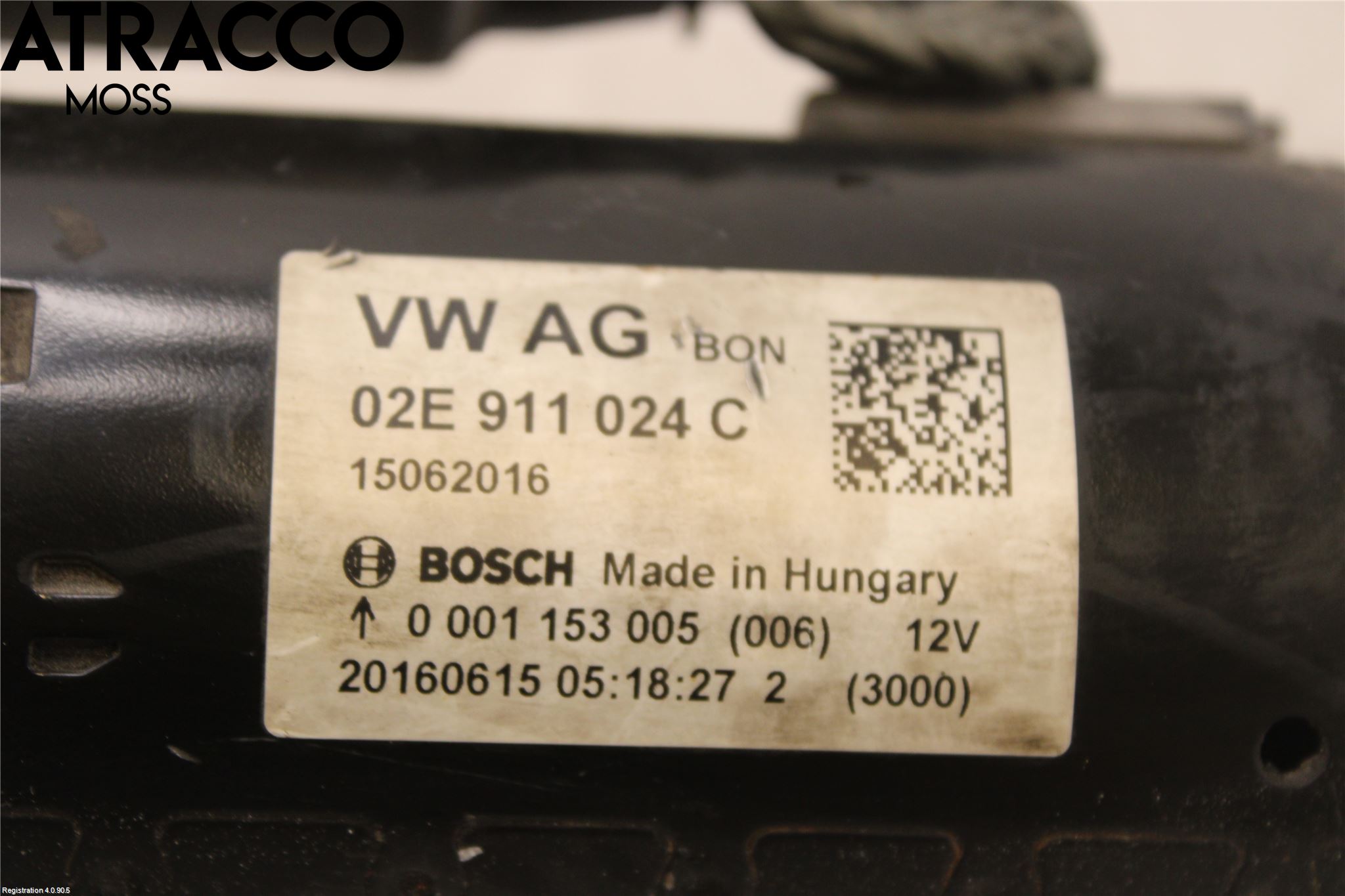 Volkswagen VW CADDY 16-20 Startmotor Diesel