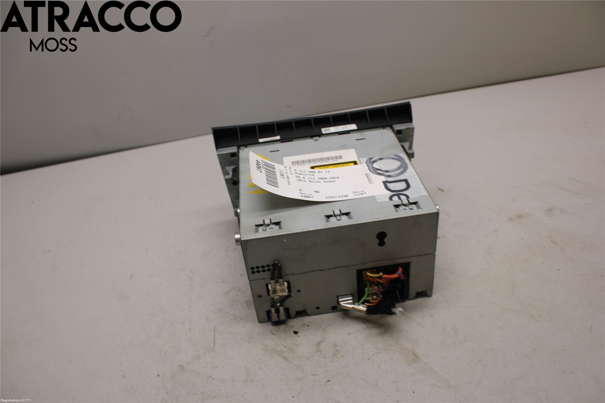 Mercedes-Benz MB E-KLASS (W212) 09-16 Cd Radio - Multimediapanel