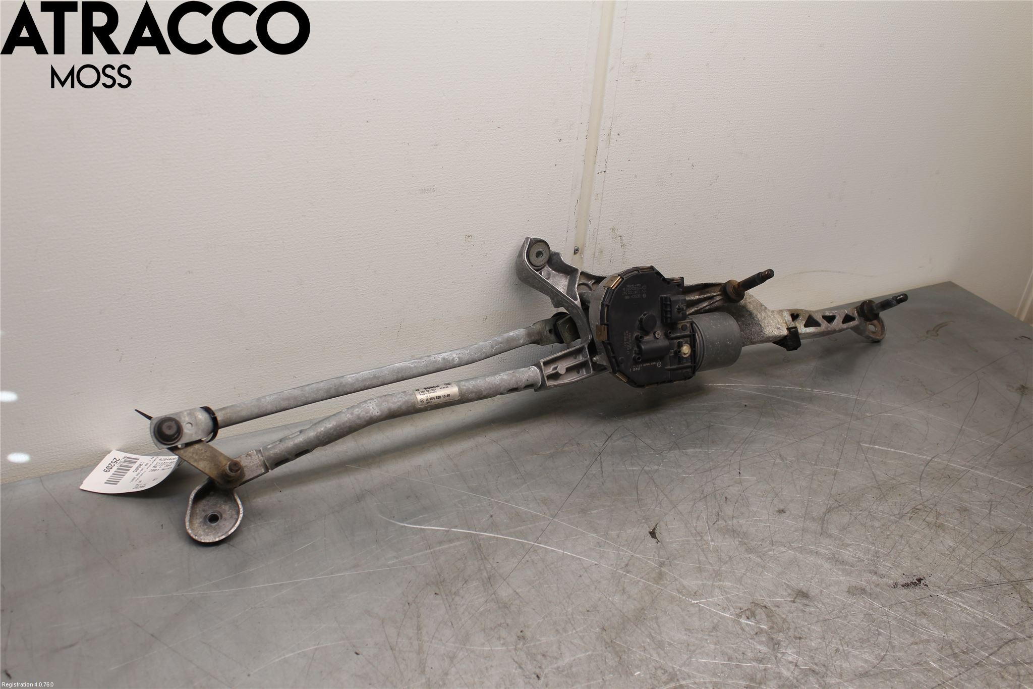 Mercedes-Benz MB C-KLASS (W204) 07-15 Torkarmotor Vindruta
