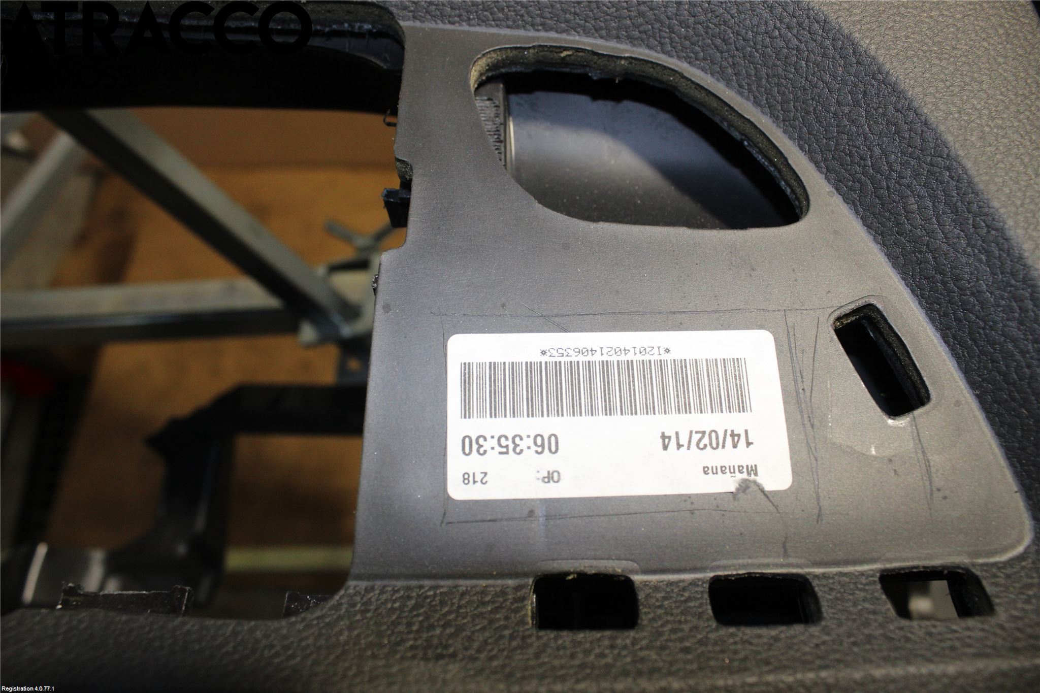 Volkswagen VW POLO 10-17 Instrumentbräda