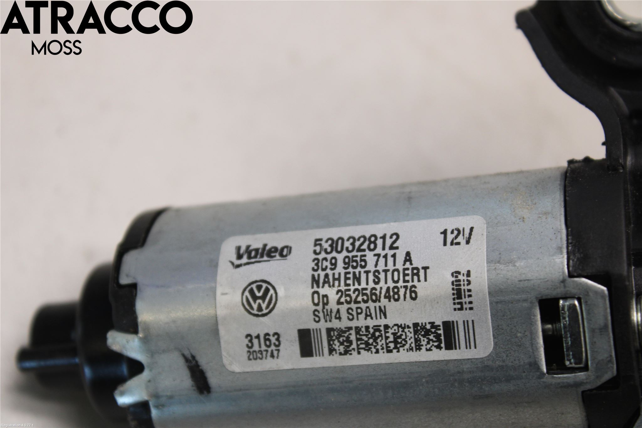 Volkswagen VW PASSAT 11-14 Torkarmotor Baklucka