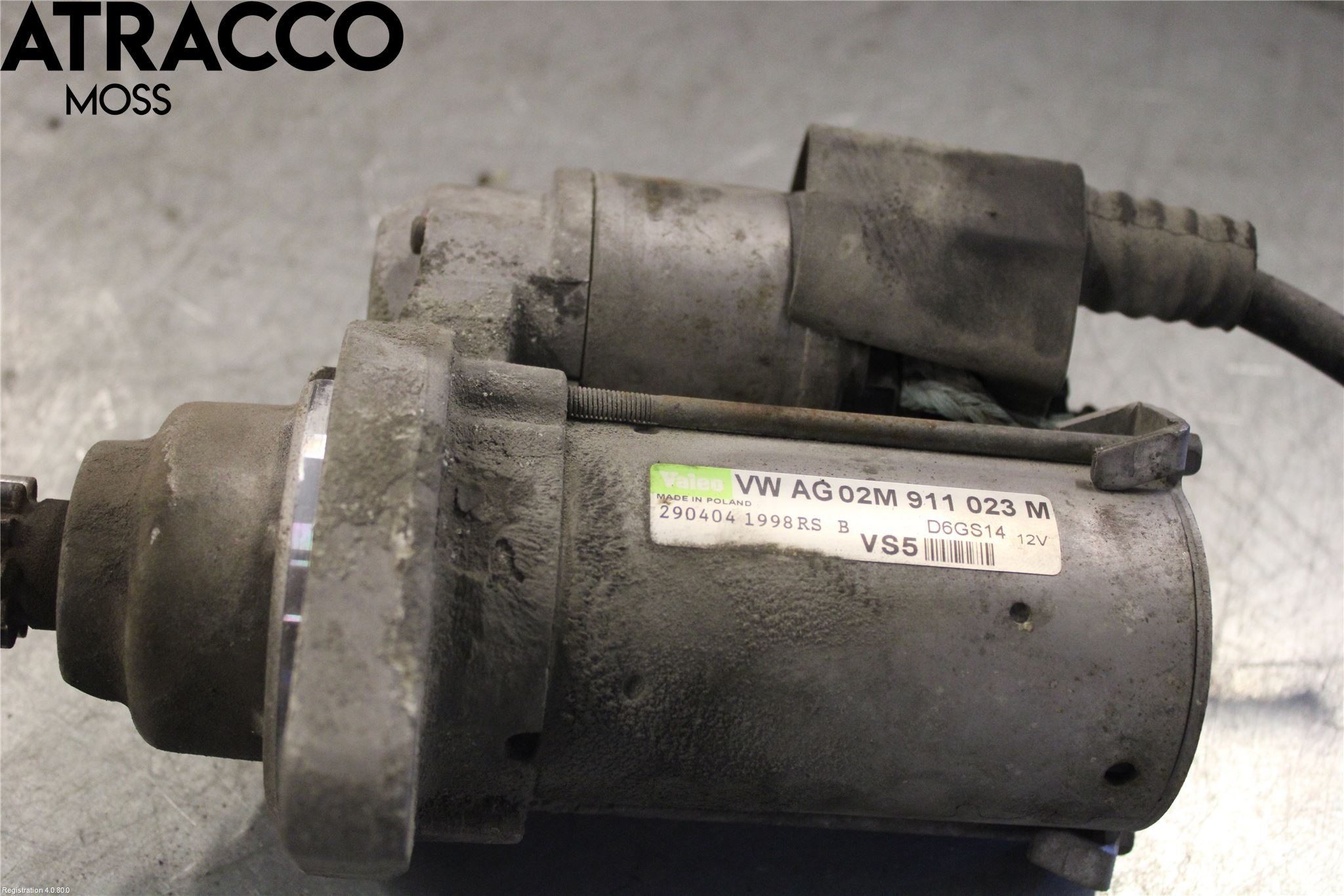 Volkswagen VW GOLF VI 09-13 Startmotor Diesel