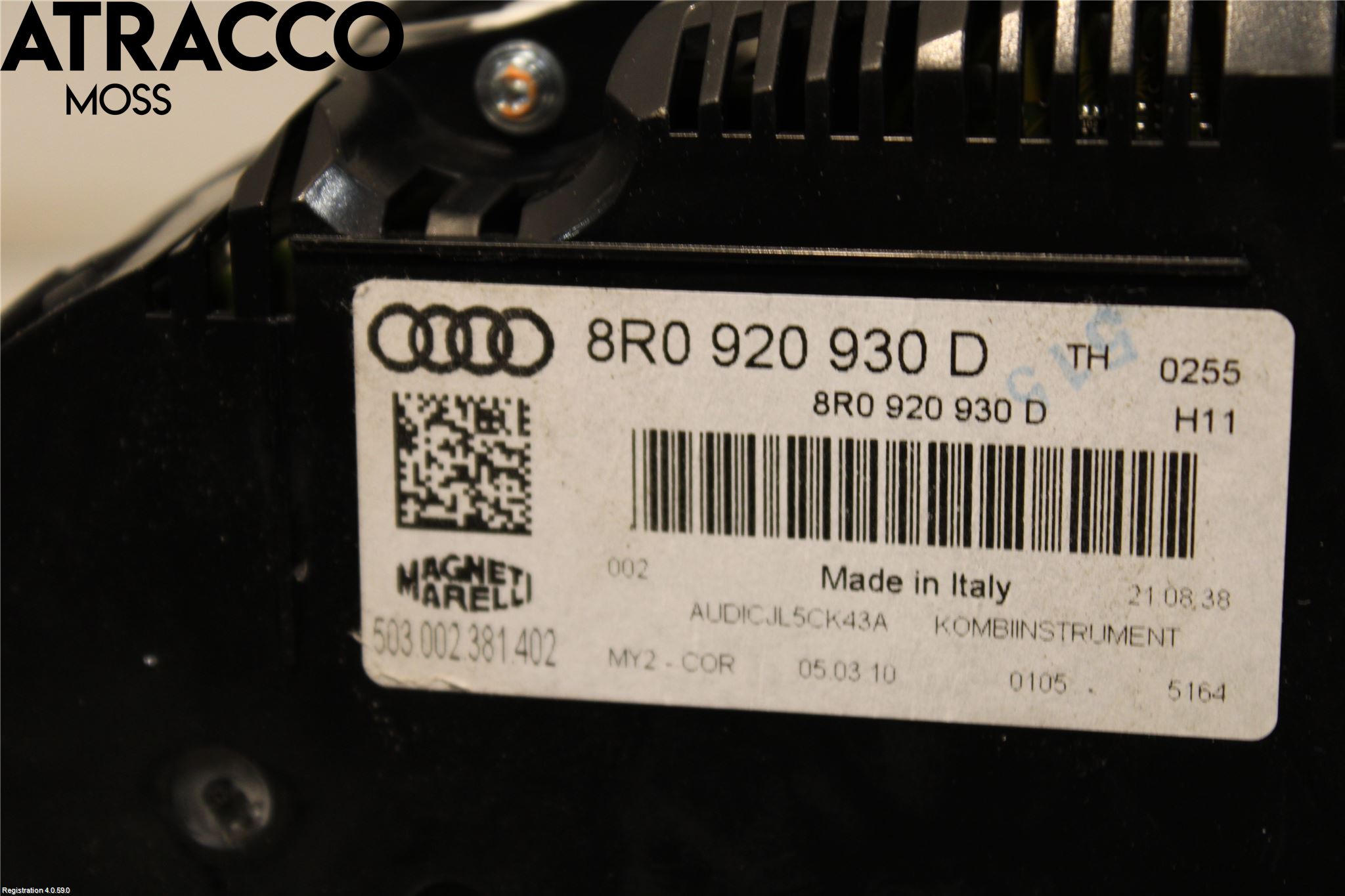 Audi Q5 09-16 Instrument Komb