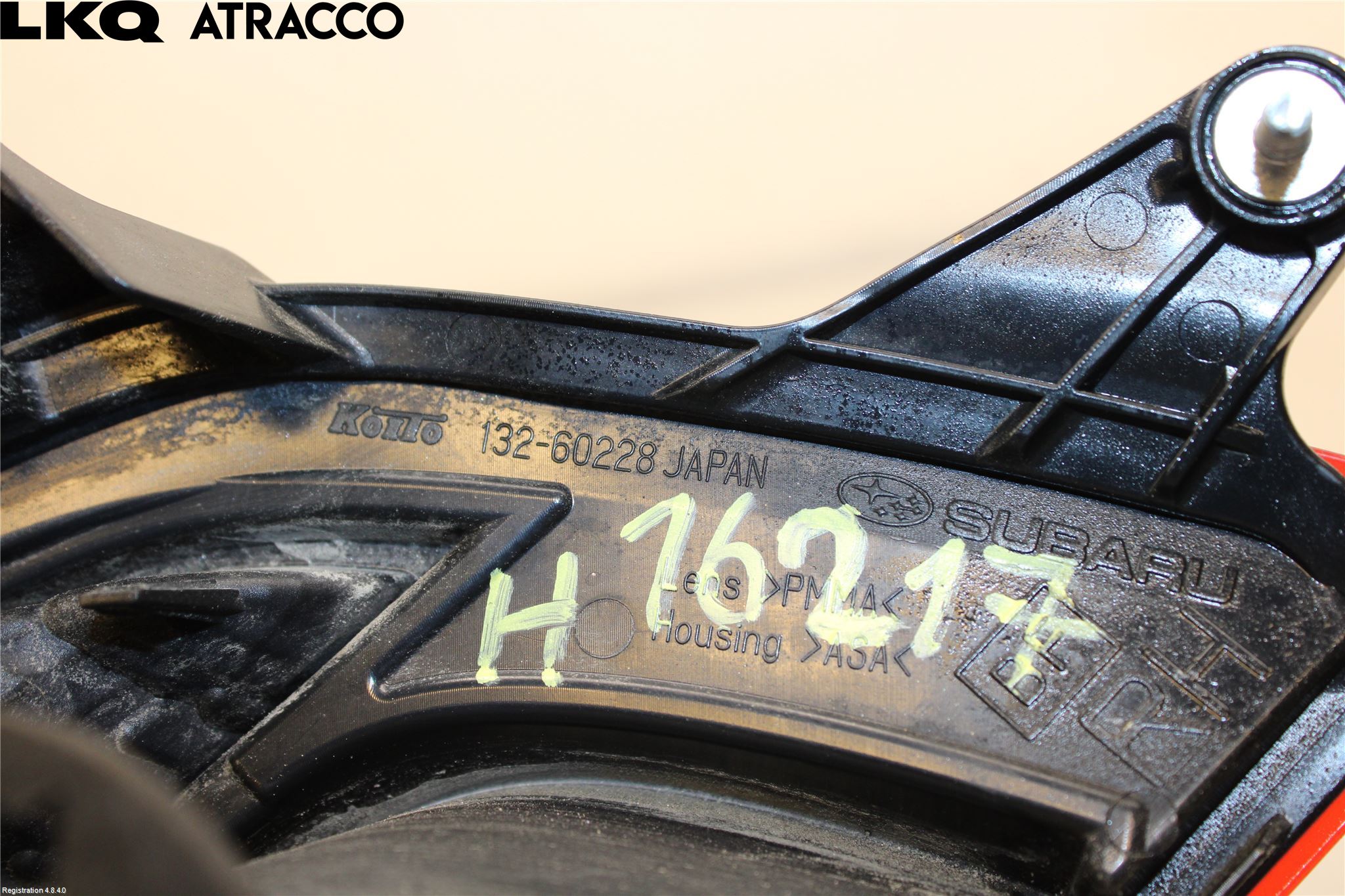Subaru OUTBACK 15-20 Bakljus Lucka Hö