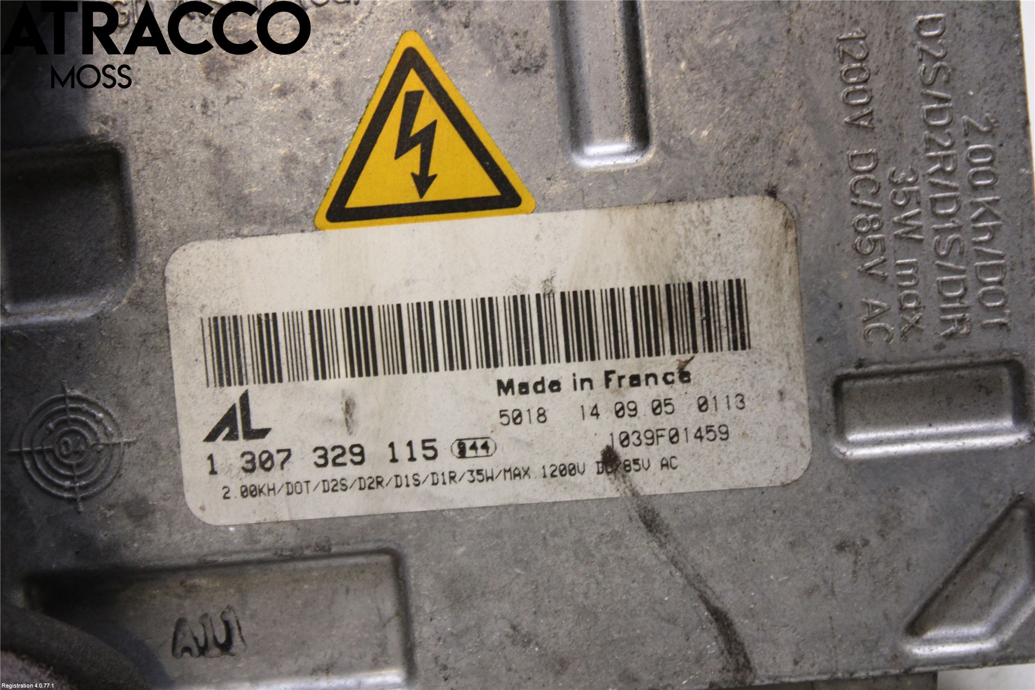 Audi A4/S4 05-07 Styrenhet Strålkastare