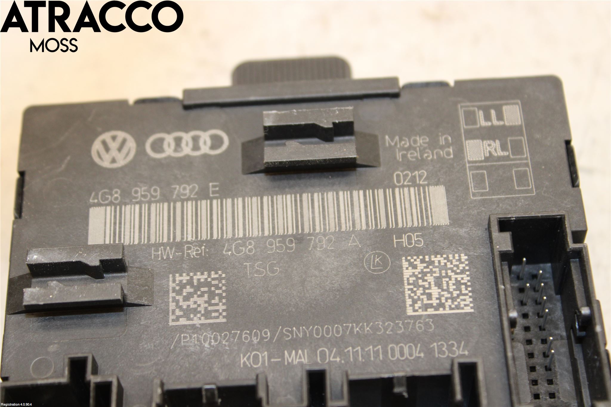 Audi A6/S6 4G 11-18 Styrenhet Dörr