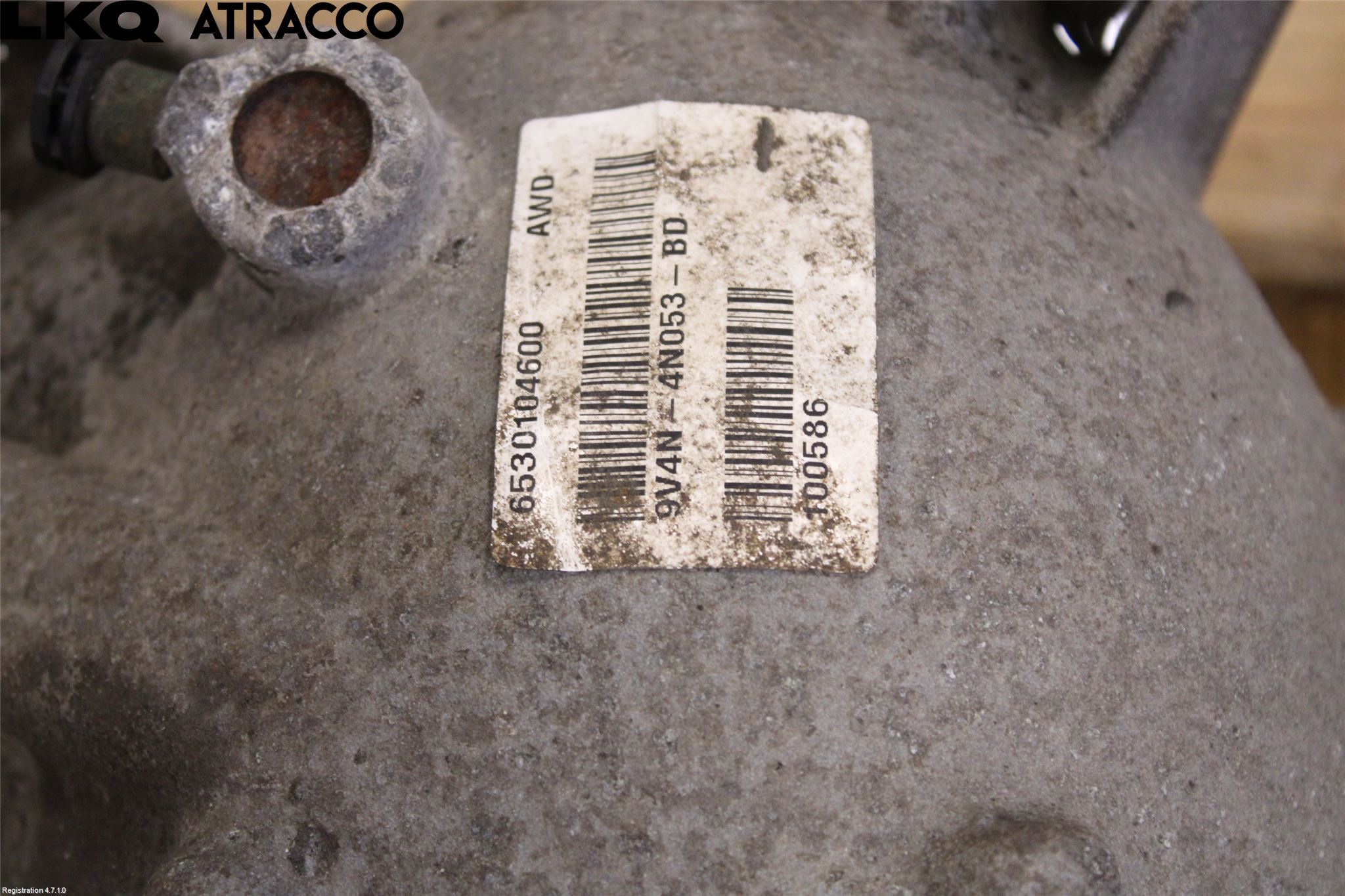 Ford KUGA 08-12 Bakväxel-Diff
