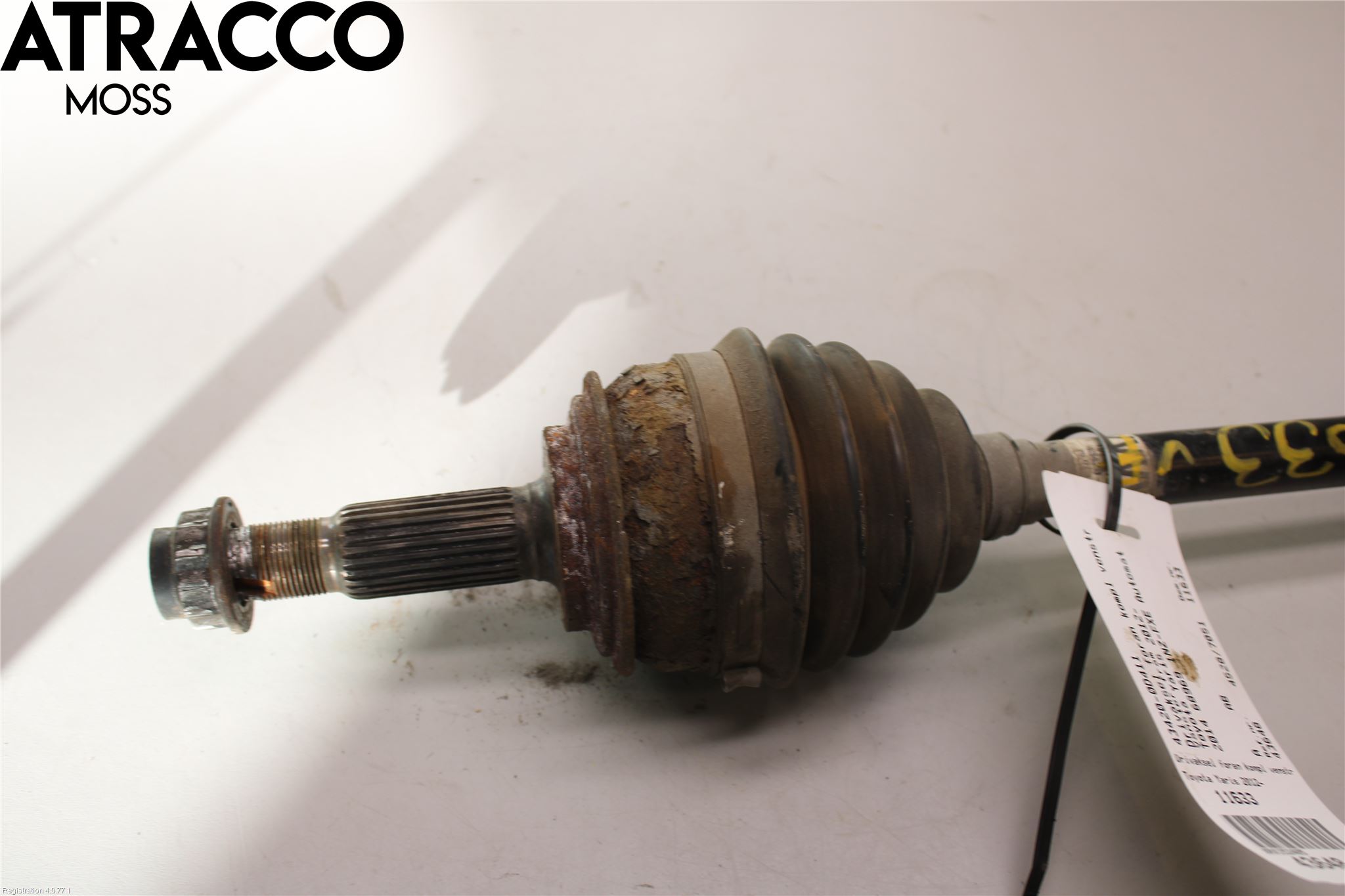 Toyota YARIS XP130 12-14 Drivaxel Fram Vänster