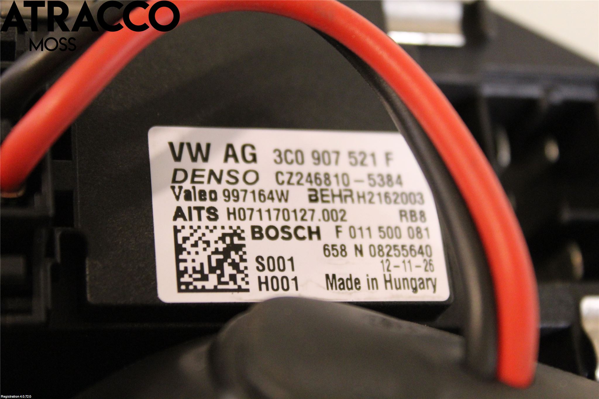 Volkswagen VW TOURAN 10-15 Ac Värmefläkt