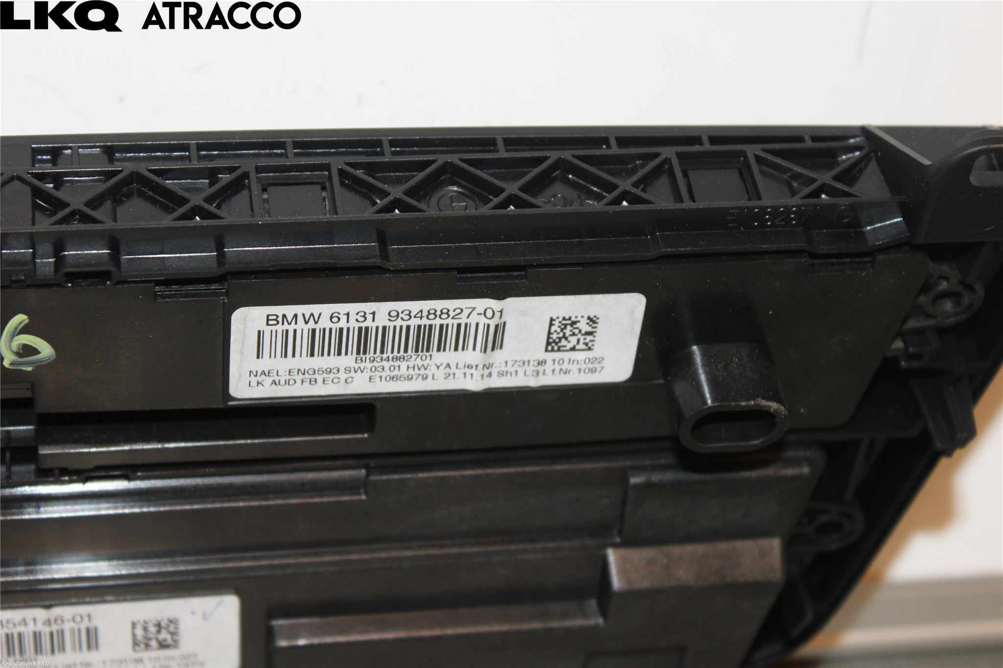 BMW 3 F30/F31/F80 12-19 Ac Styrenhet Ac Manöveren