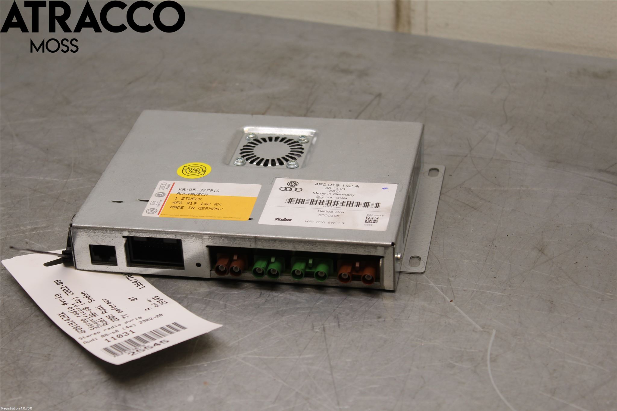 Audi A8/S8 4E  02-09 Radio Övrigt