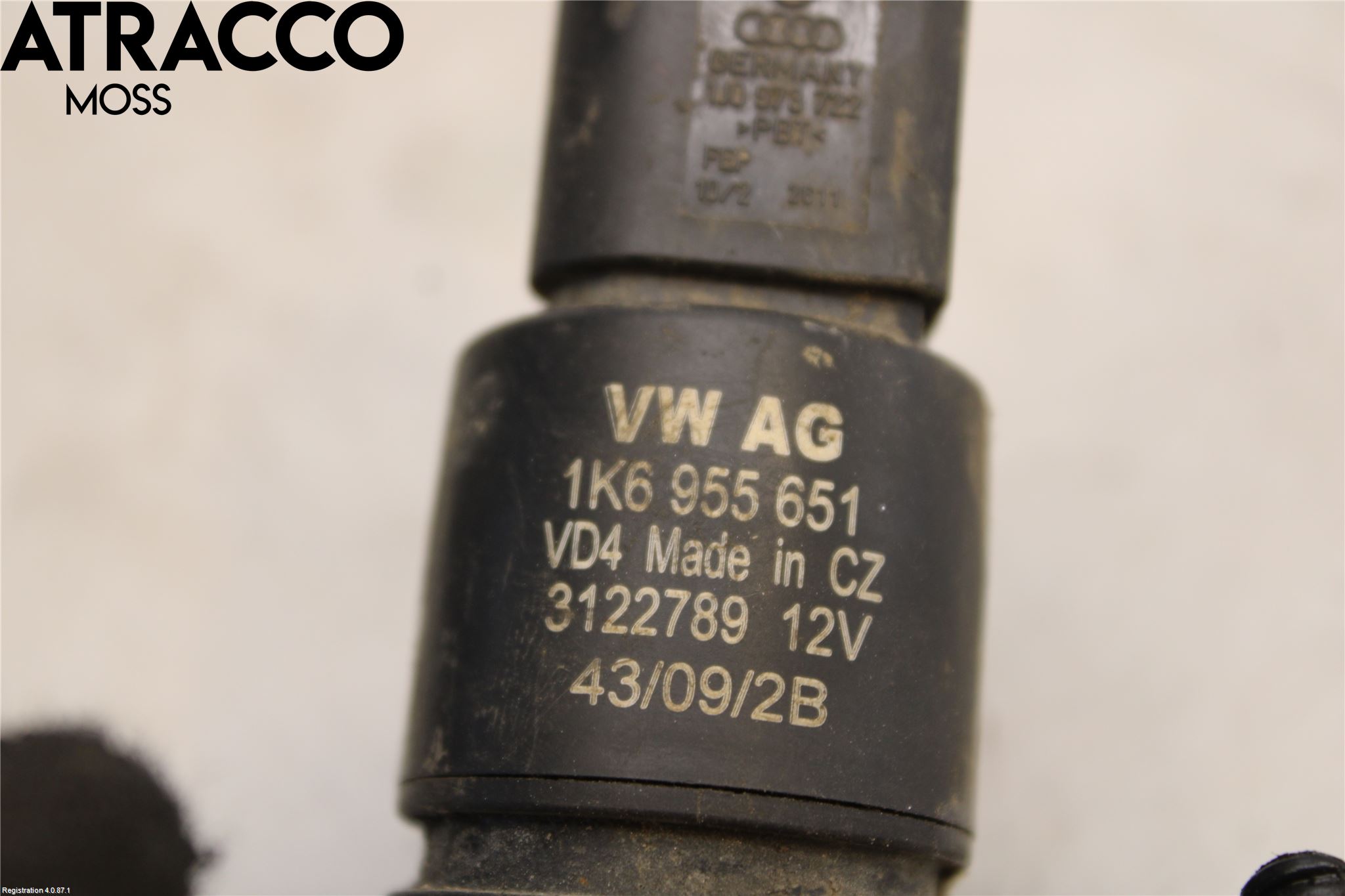 Volkswagen VW GOLF PLUS/CROSS GOLF 04-14 Spolarpump Vindruta