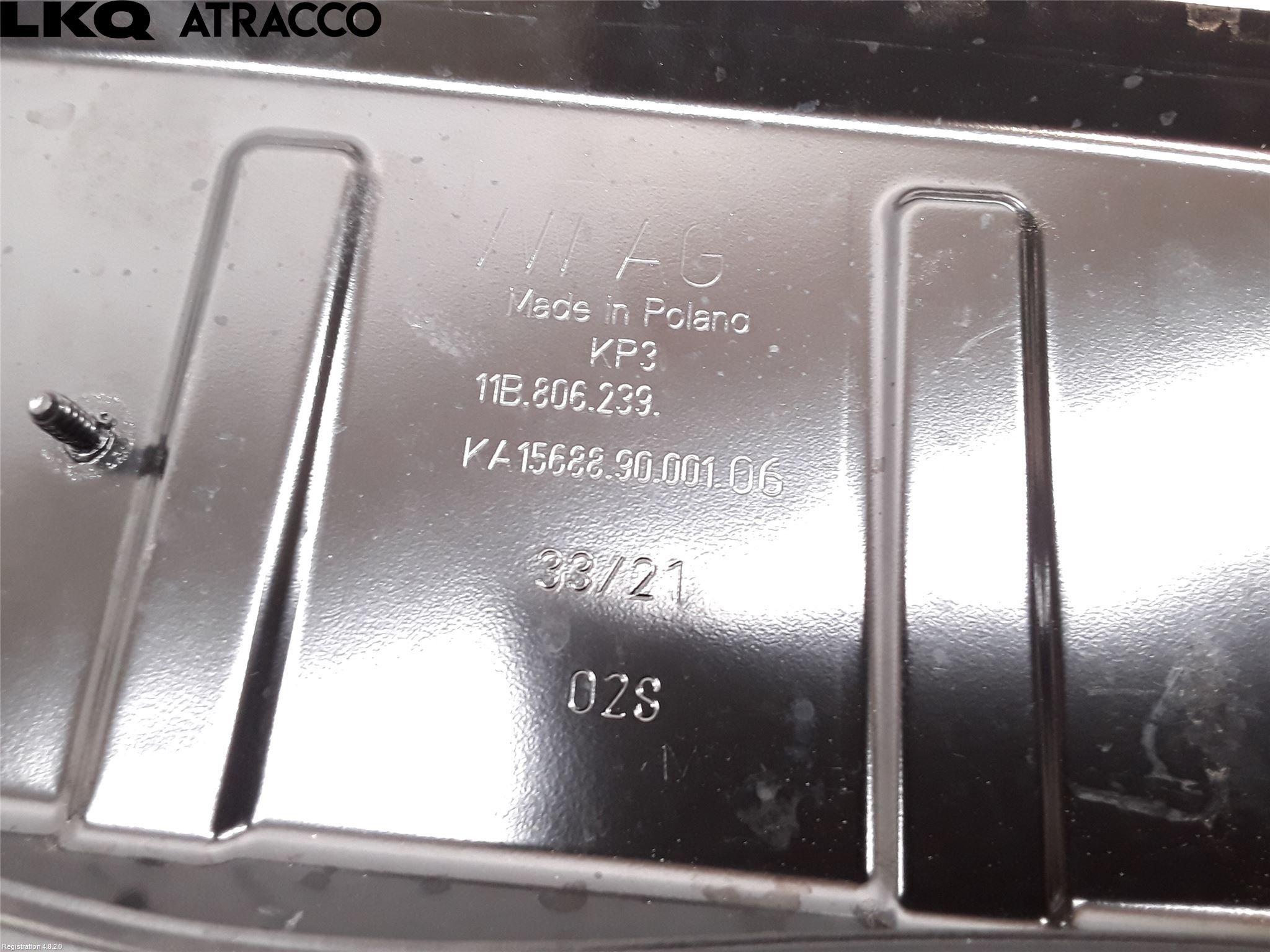 Volkswagen VW ID.4 21- Torpedplåt-Torpedplast