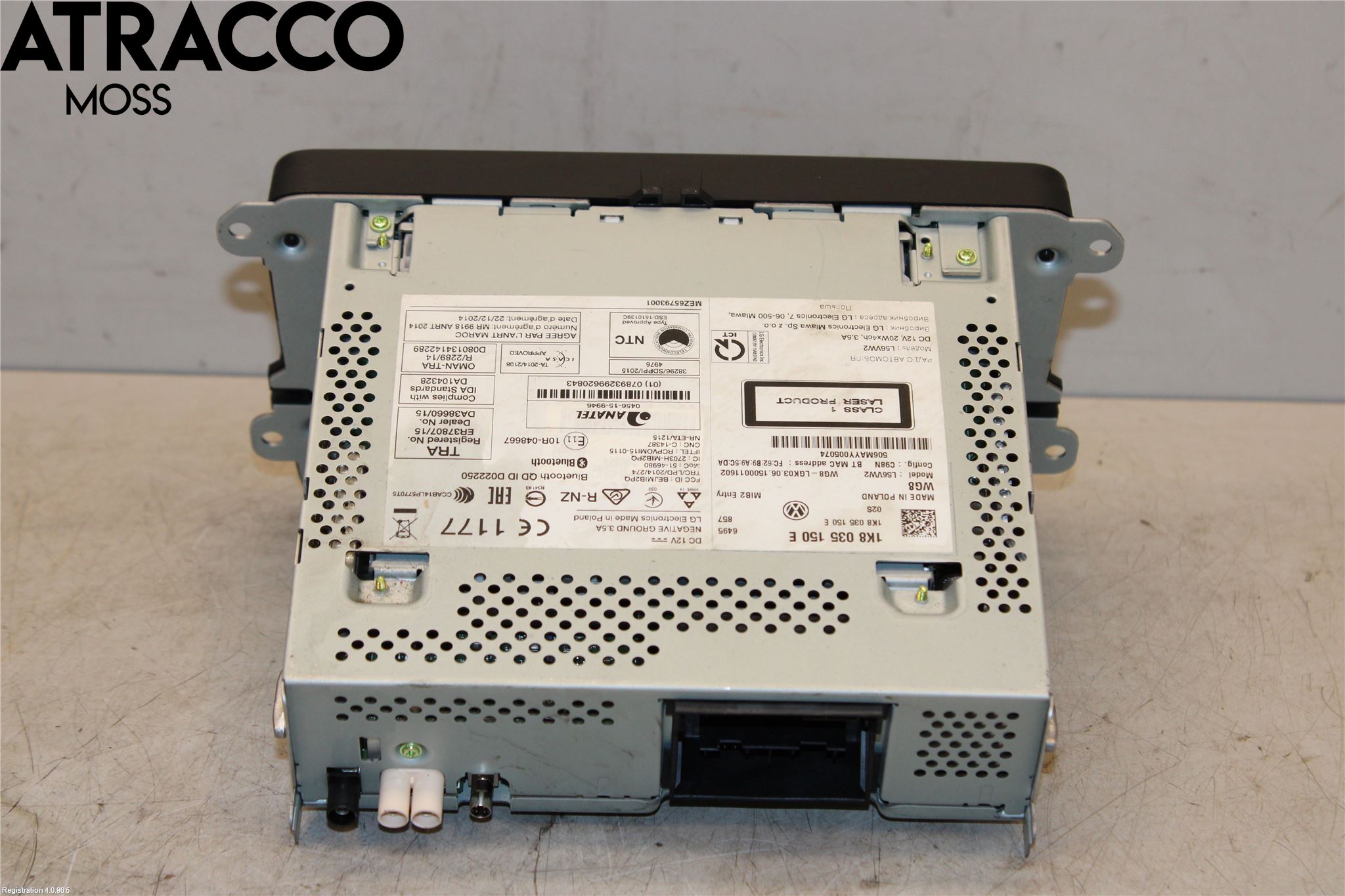 Volkswagen VW CADDY 16-20 Cd Radio - Multimediapanel