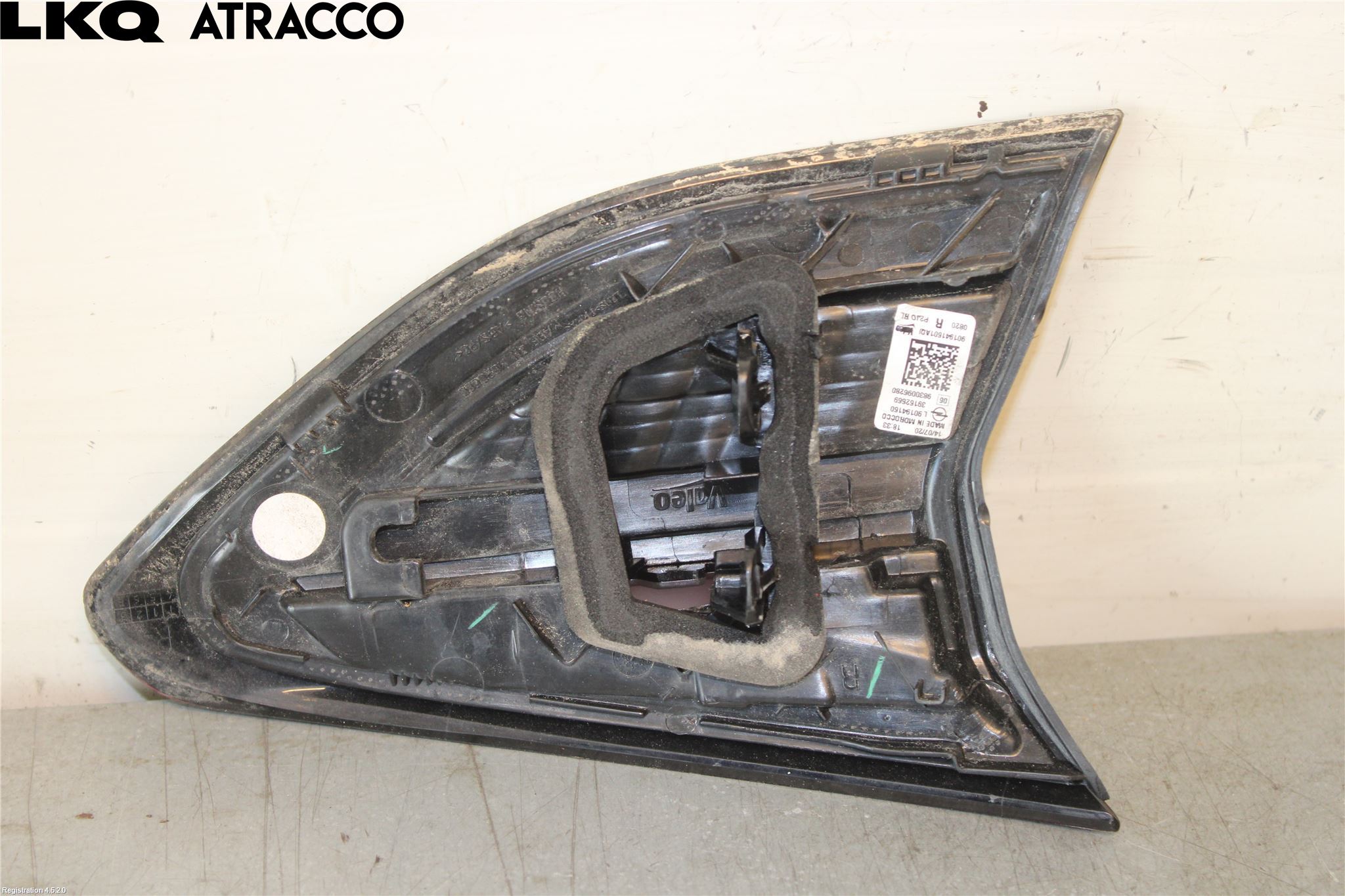 Opel CORSA F, CORSA-E 20- Bakljus Lucka Hö