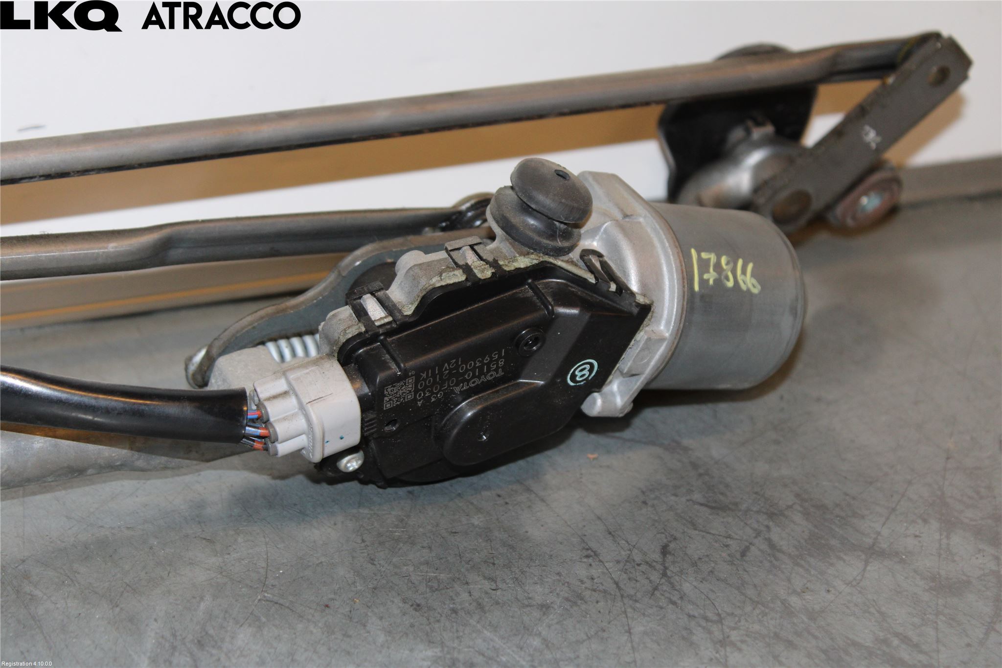 Toyota VERSO 09-18 Torkarmotor Vindruta
