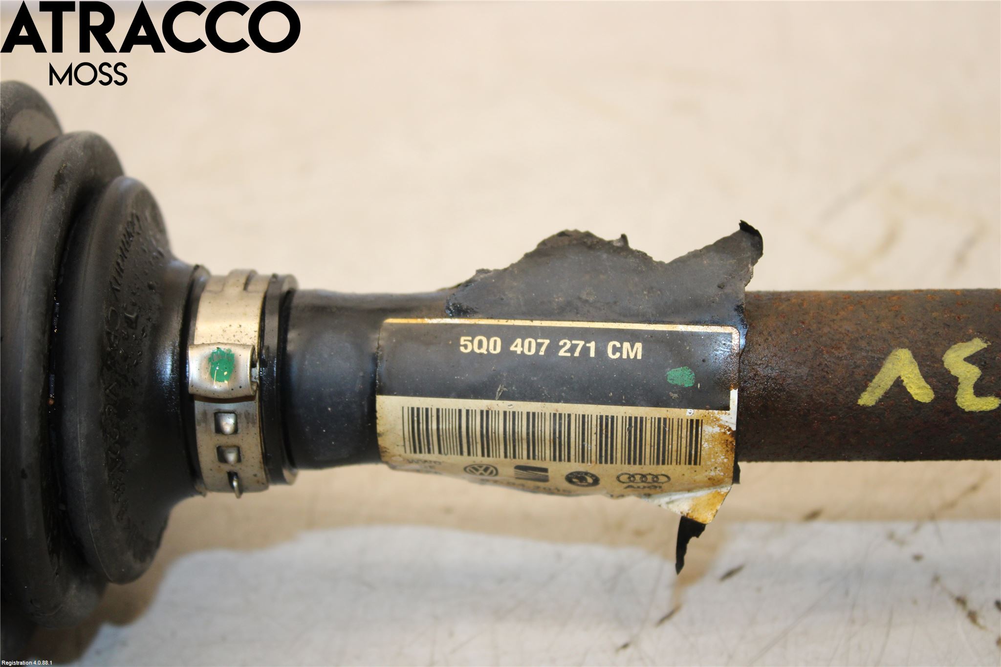 Volkswagen VW GOLF / E-GOLF VII 13-20 Drivaxel Fram Vänster