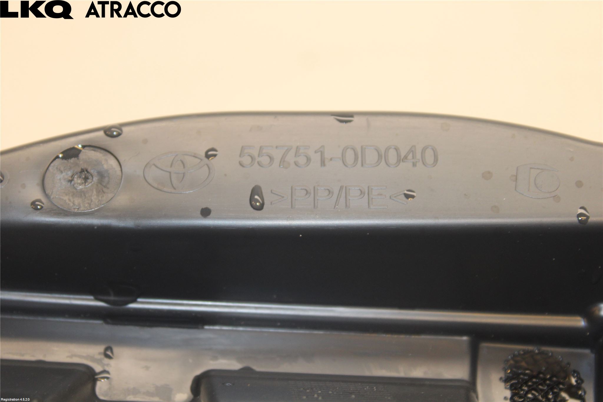 Toyota YARIS XP130 15-20 Torpedplåt-Torpedplast