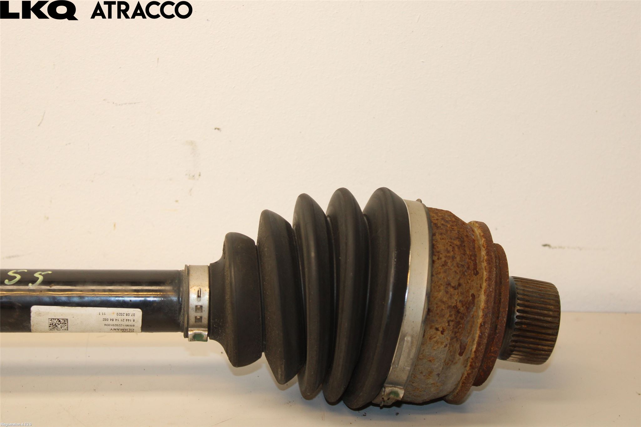 Audi E-TRON, S GE 19- Drivaxel Fram Höger