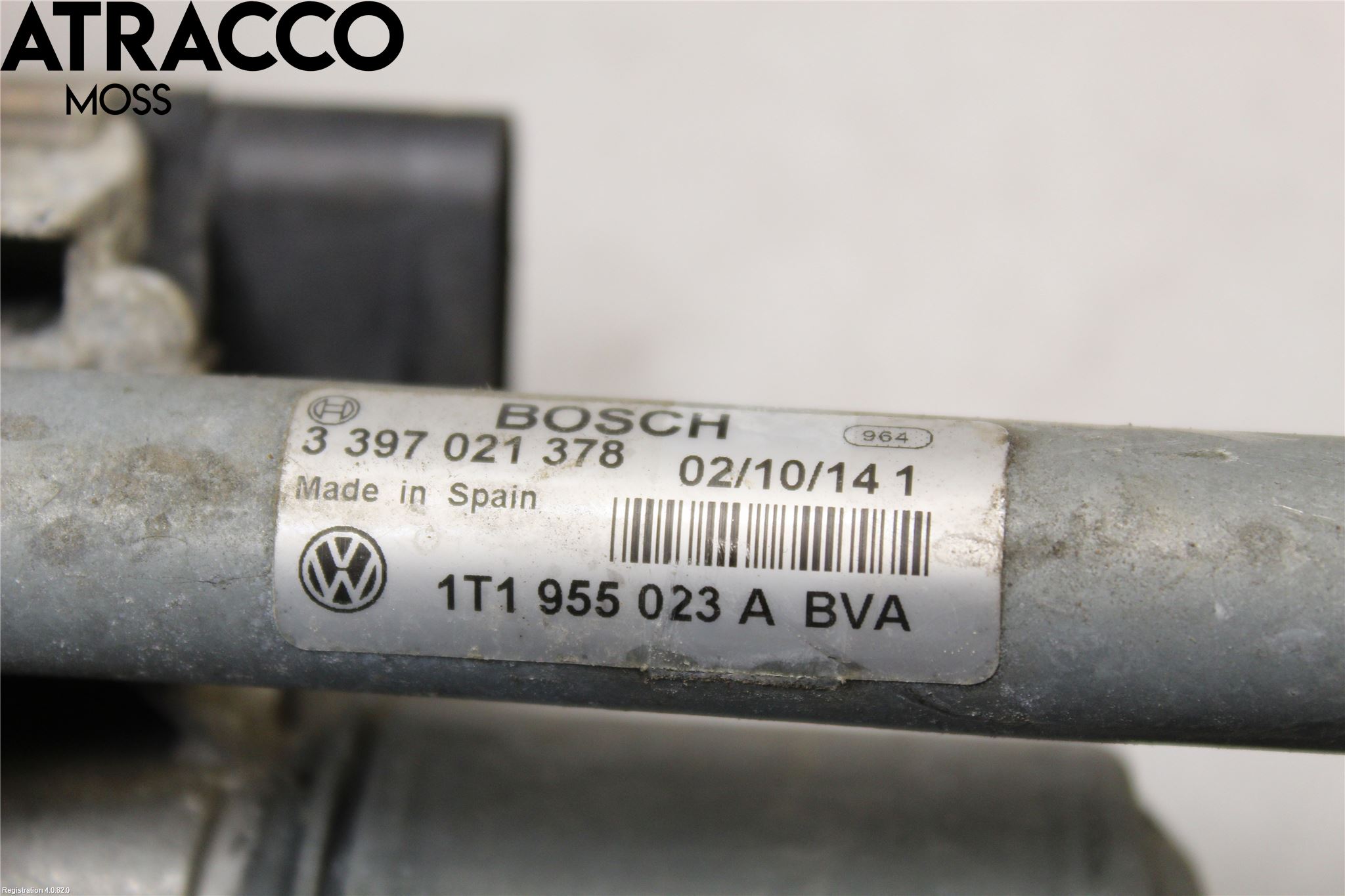 Volkswagen VW CADDY 11-15 Torkarmotor Vindruta