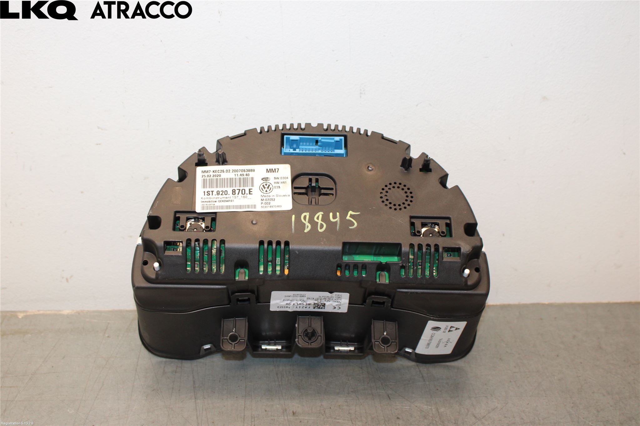 Skoda CITIGO / CITIGO E IV Instrument Komb