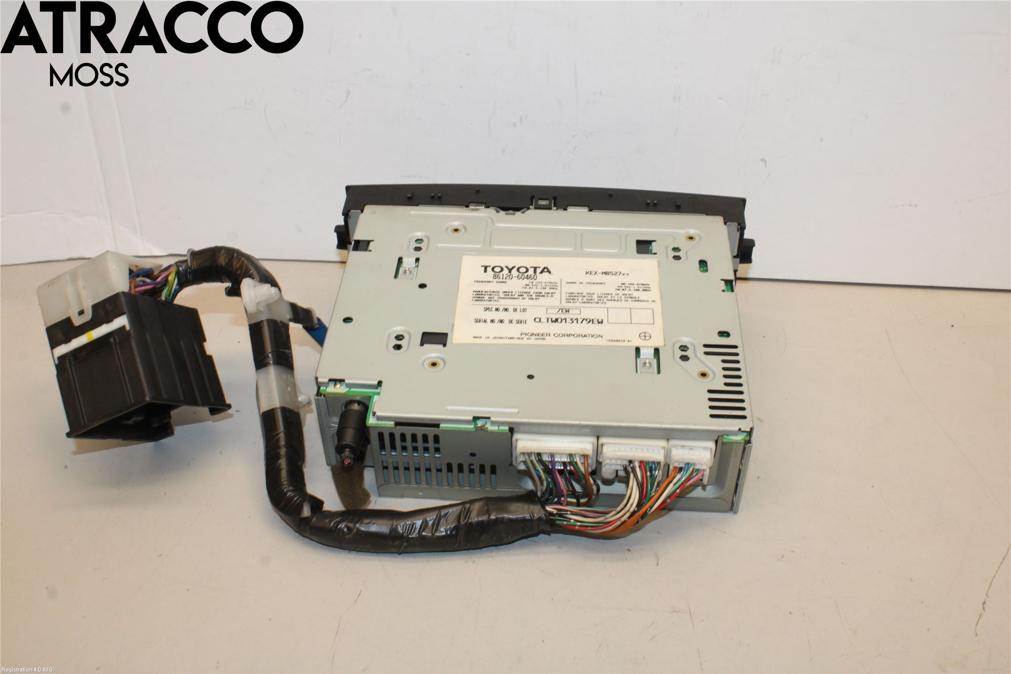 Toyota LANDCRUISER Radio-Stereo Kassetbandsp