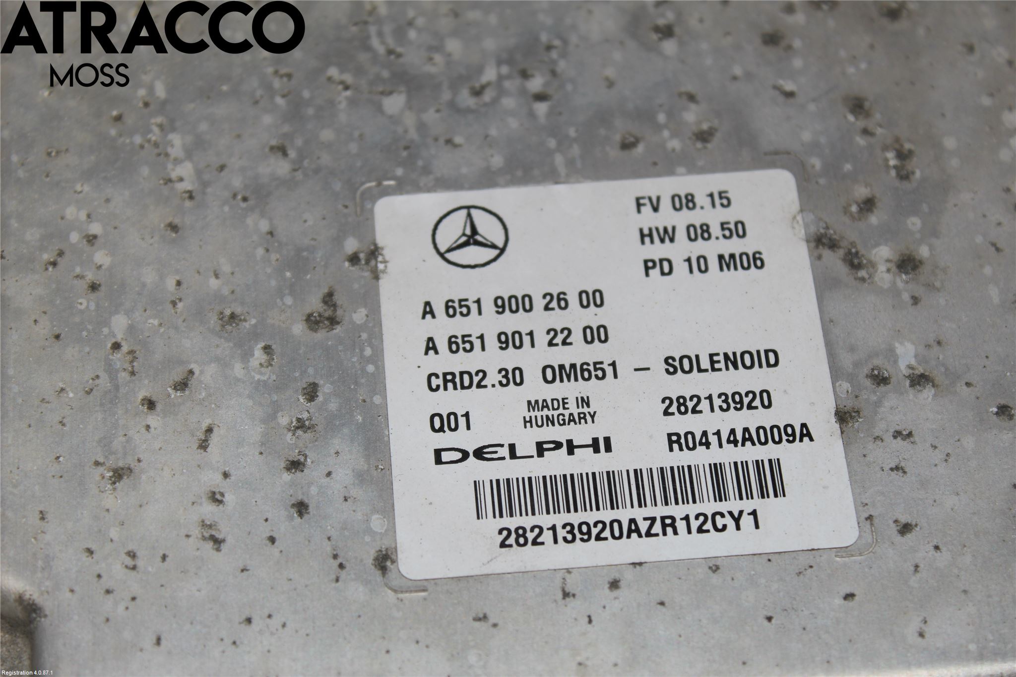 Mercedes-Benz MB SPRINTER (W906) 06-18 Styrenhet Insprut Bensin