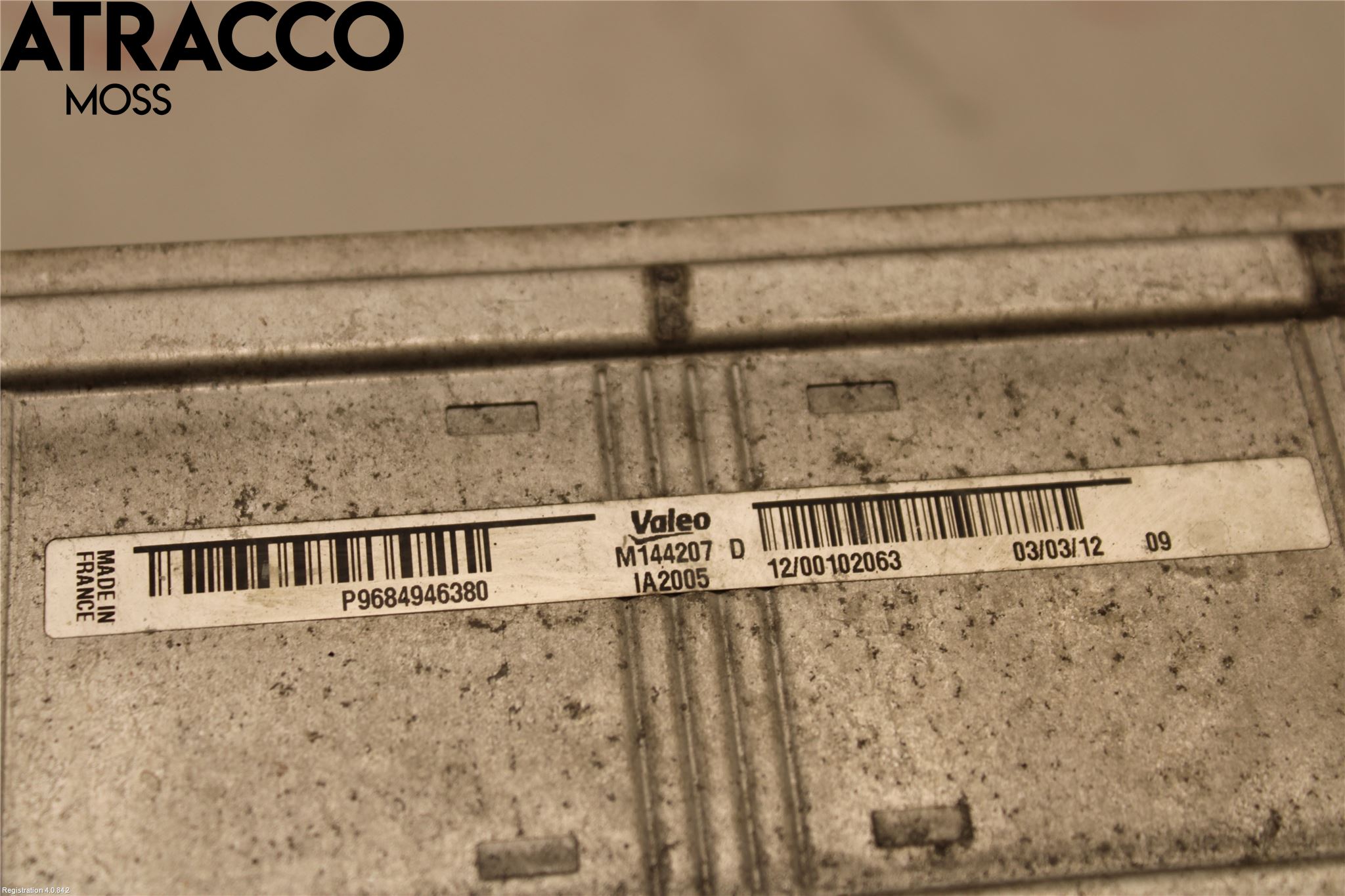 Peugeot 508 11-18 Laddluft-Intercooler Kyl