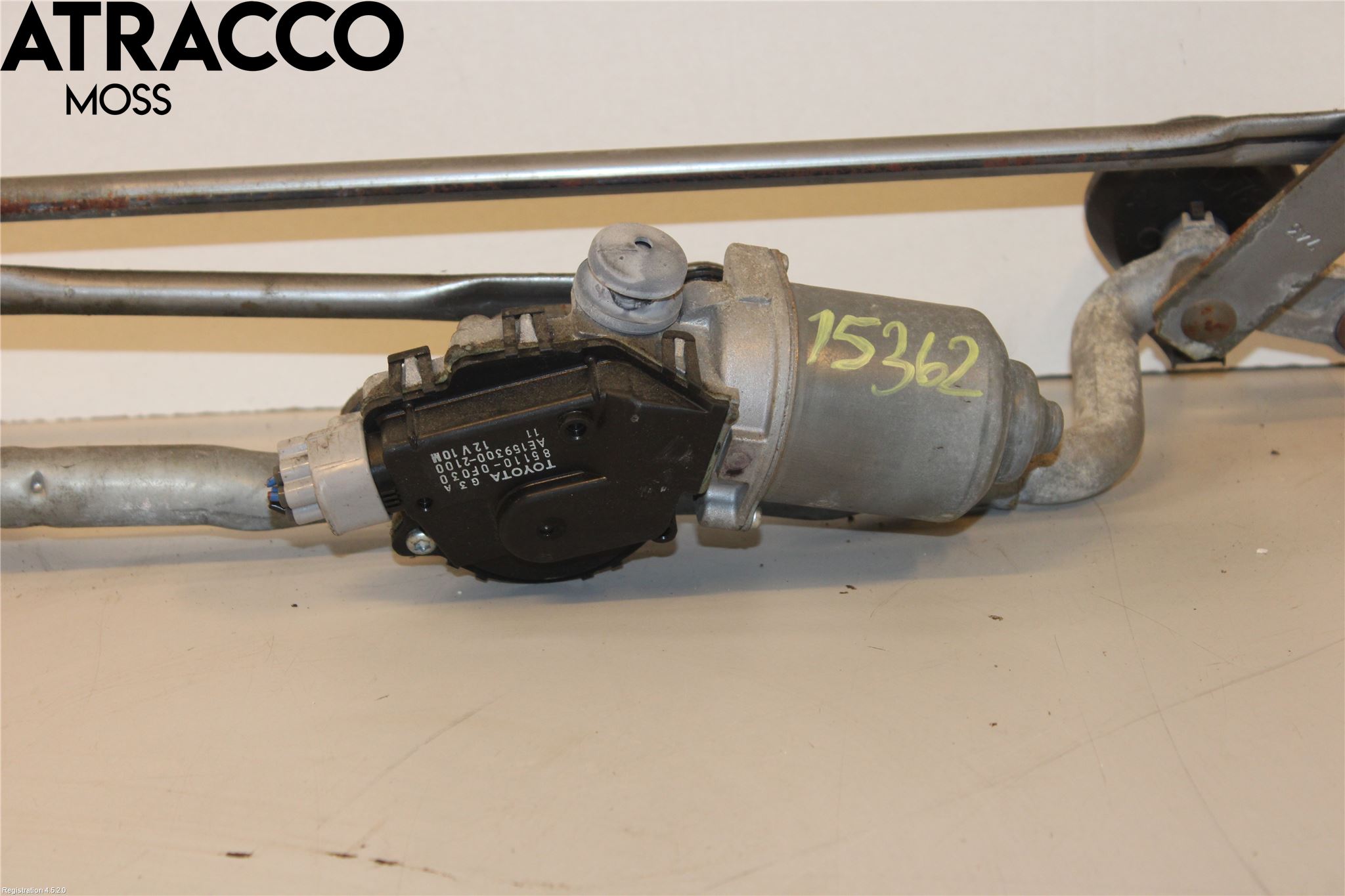 Toyota VERSO 09-18 Torkarmotor Vindruta