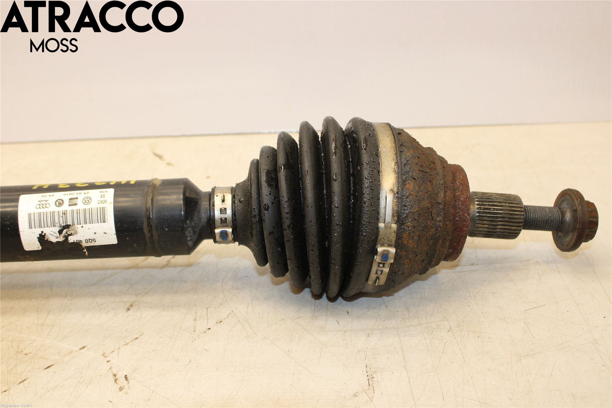 Volkswagen VW GOLF / E-GOLF VII 13-20 Drivaxel Fram Höger
