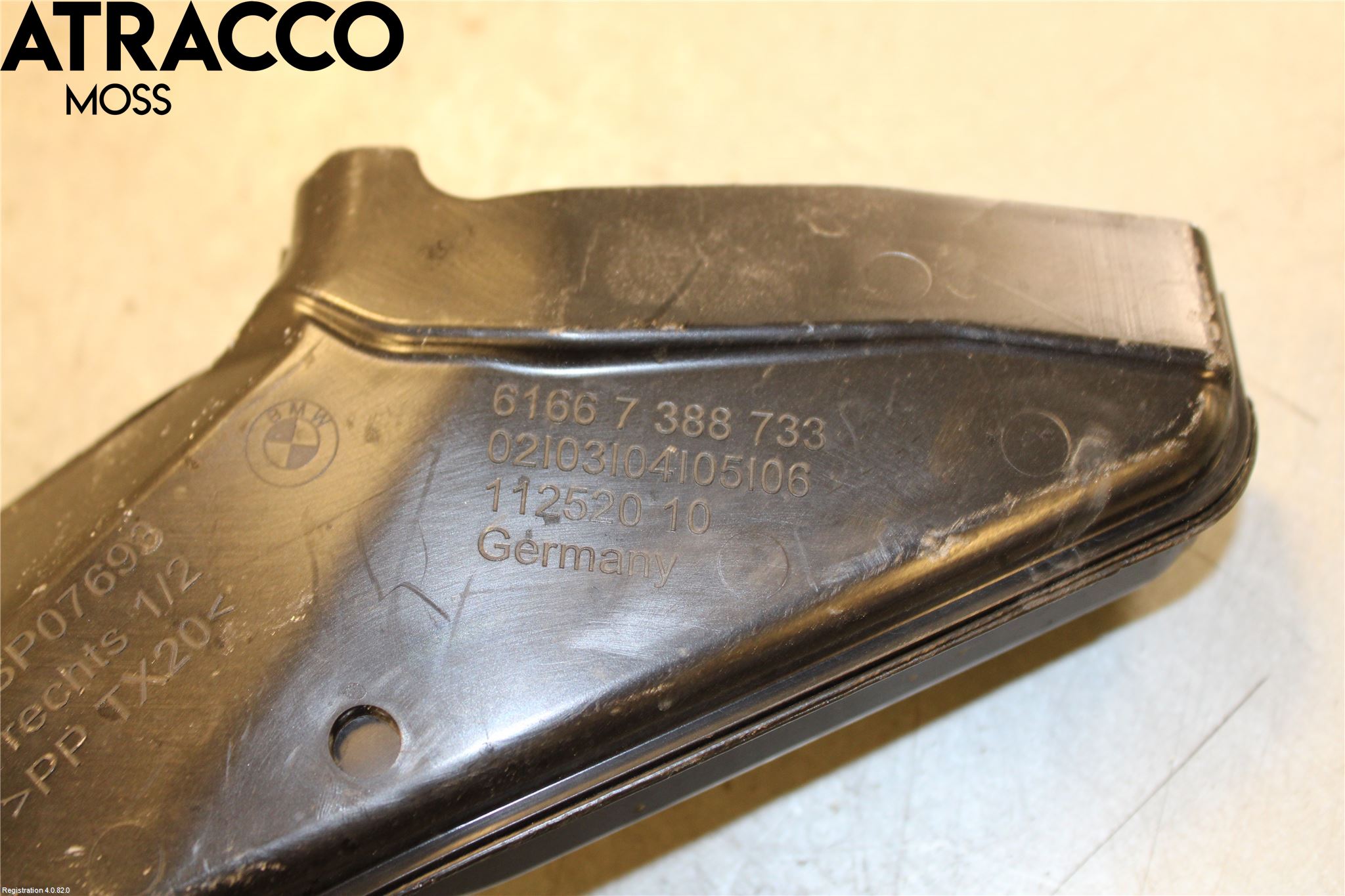 BMW 5 G30/G31/F90 17-23 Torpedplåt-Torpedplast