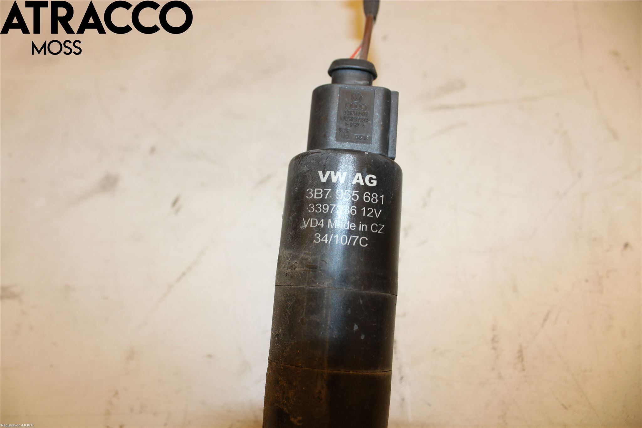 Volkswagen VW GOLF PLUS/CROSS GOLF 04-14 Spolarpump Högtryck