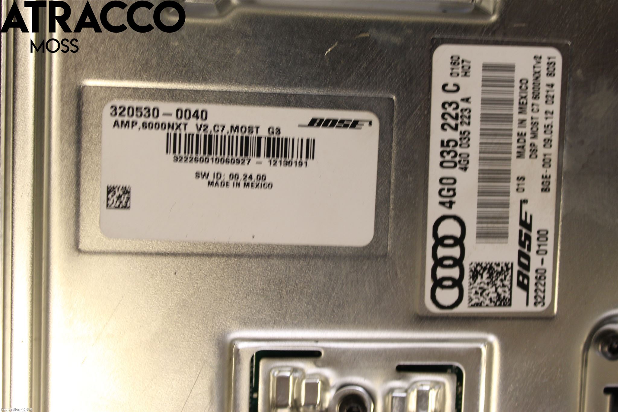 Audi A7/S7 4G 11-17 Radio-Stereo Förstärkare