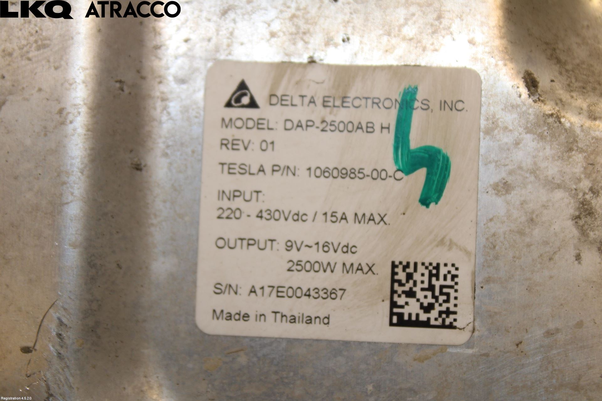 Tesla MODEL X 16- Inverter Hybrid