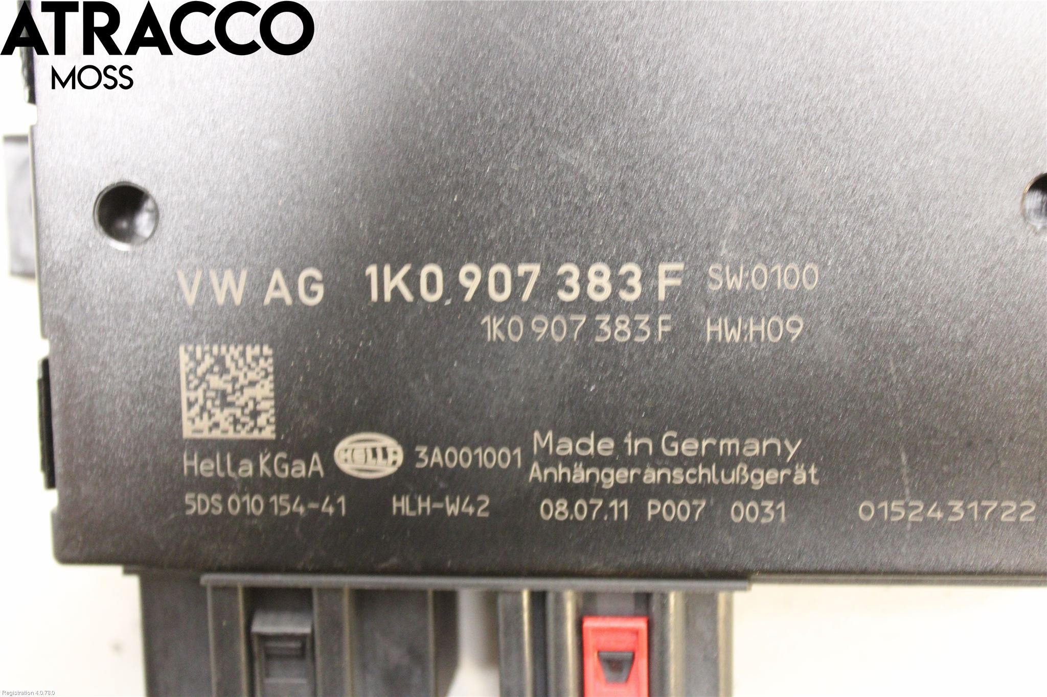 Volkswagen VW PASSAT CC 08-16 Styrenhet Dragkrok