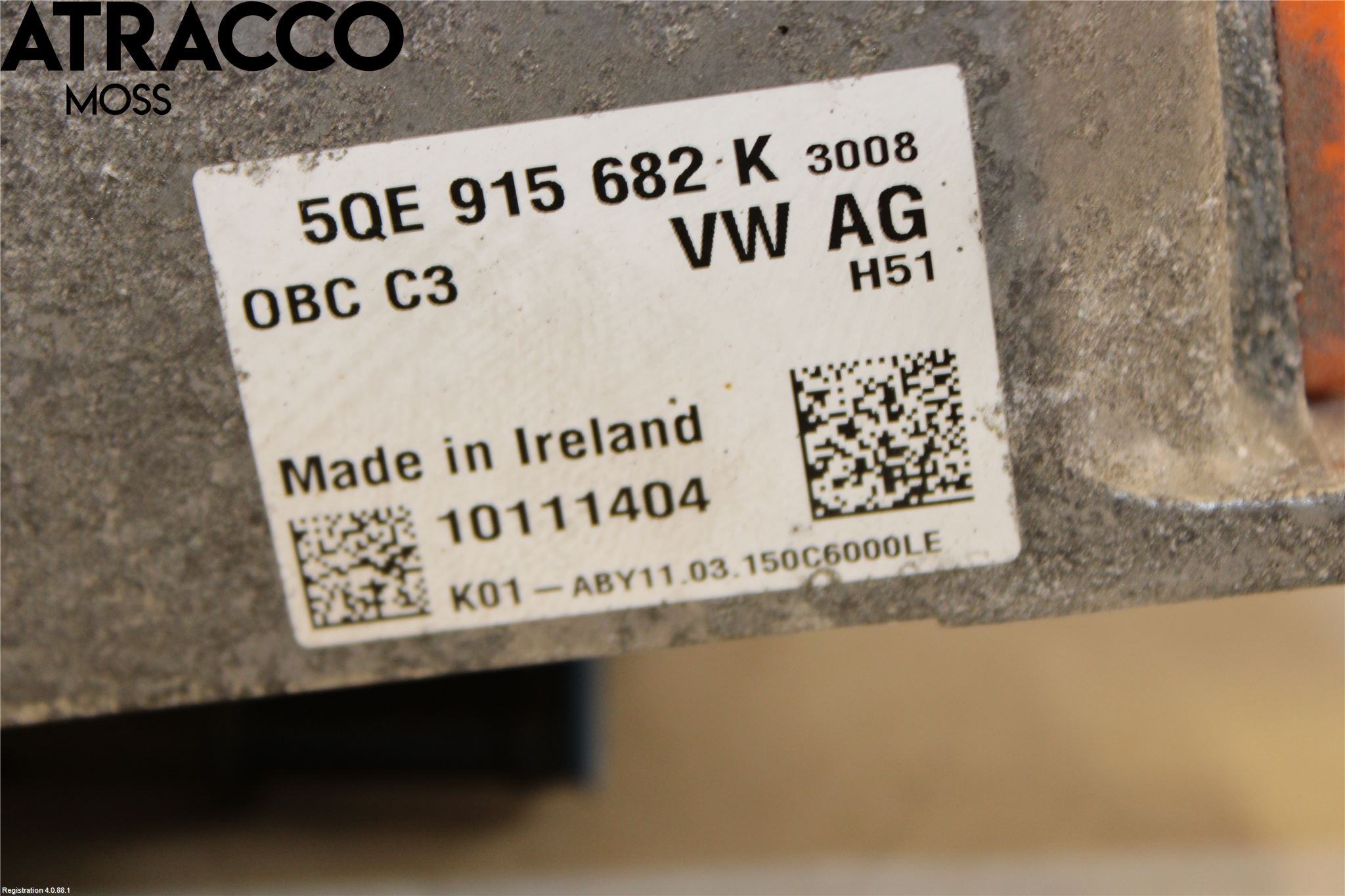 Volkswagen VW GOLF / E-GOLF VII 13-20 Batteriladdare Högspänning