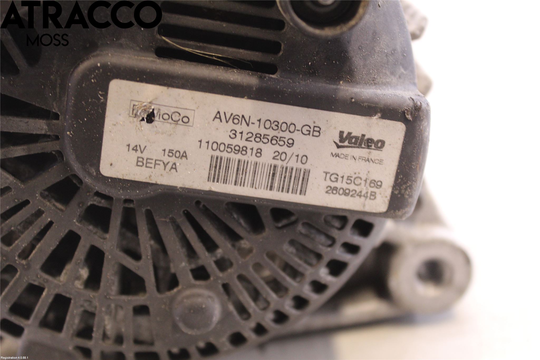 Ford FIESTA 09-12 Generator
