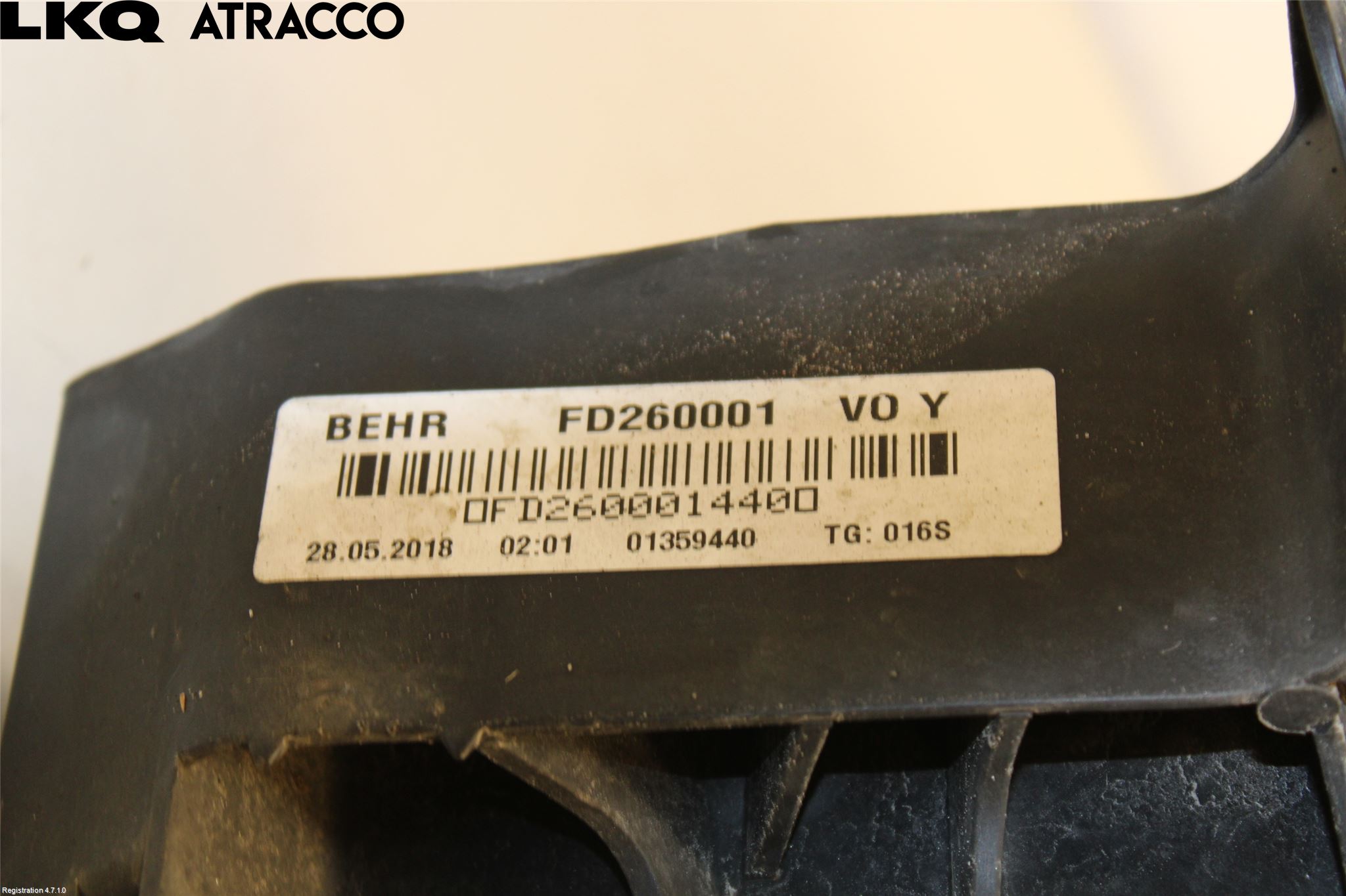 Audi A3/S3 8V 13-20 Frontplåt